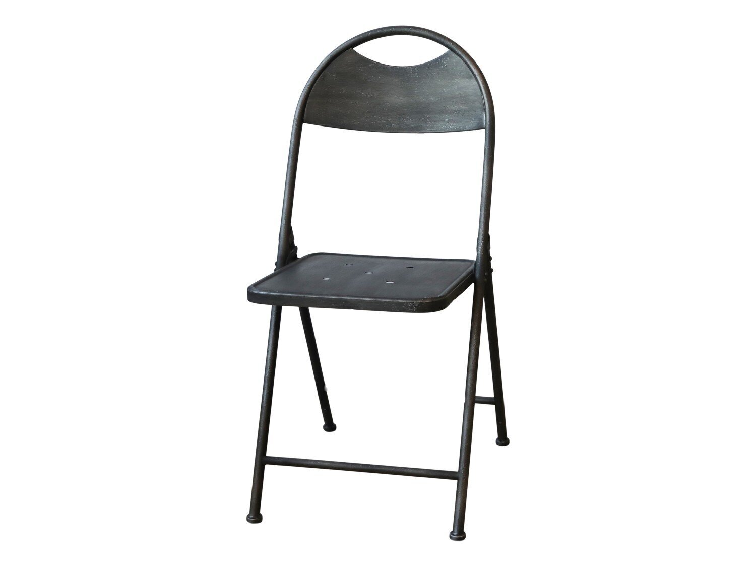 Esszimmerstuhl Klappstuhl Factory, antique schwarz 