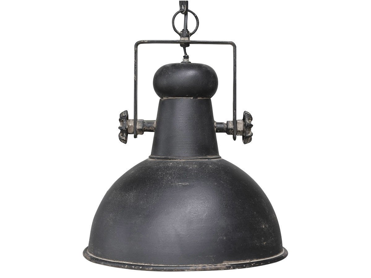 Chic Antique Factory Lampe, schwarz Höhe 40, Ø 32 cm