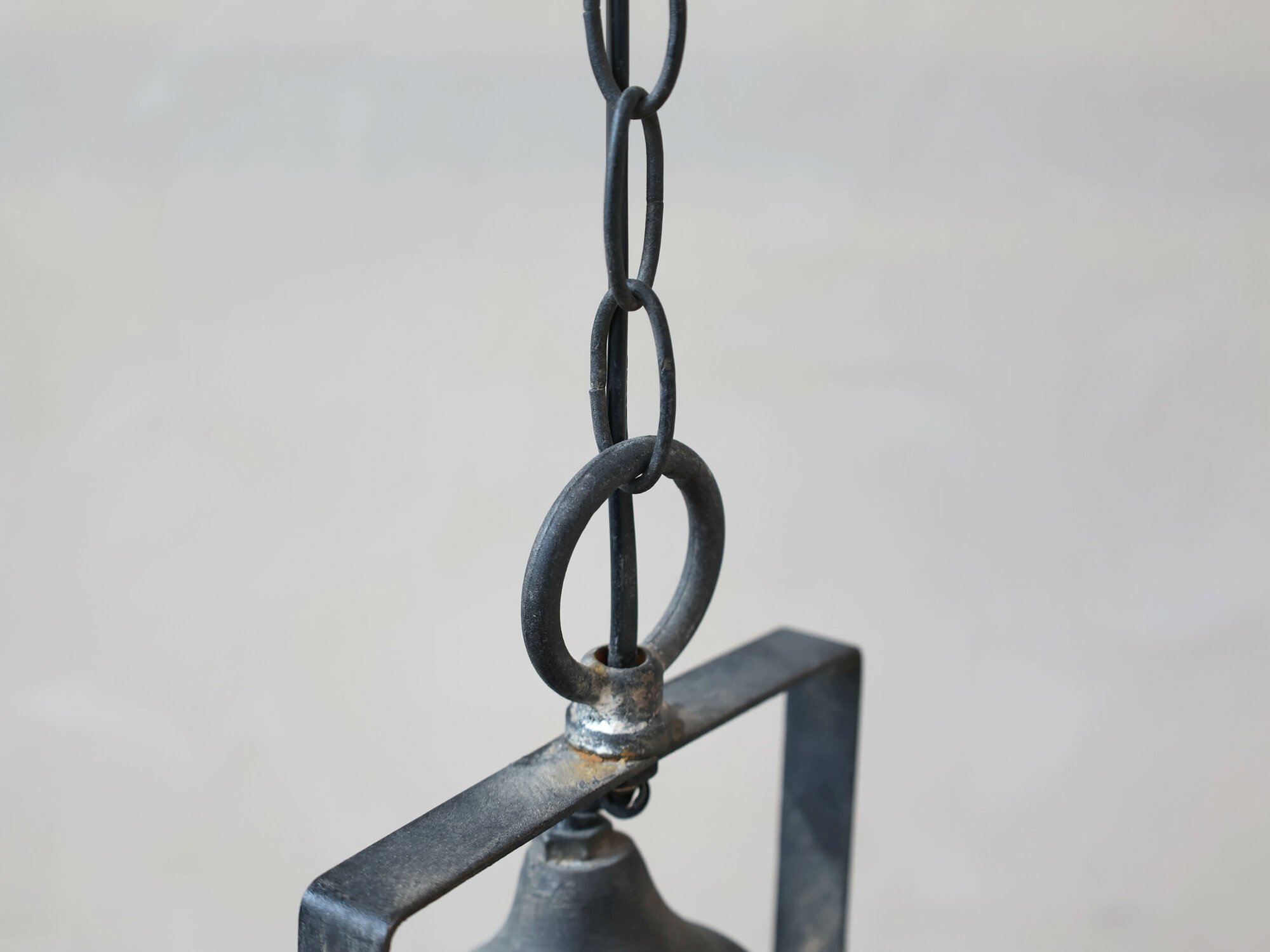 Chic Antique Factory Lampe, schwarz Ø24 x H36 cm