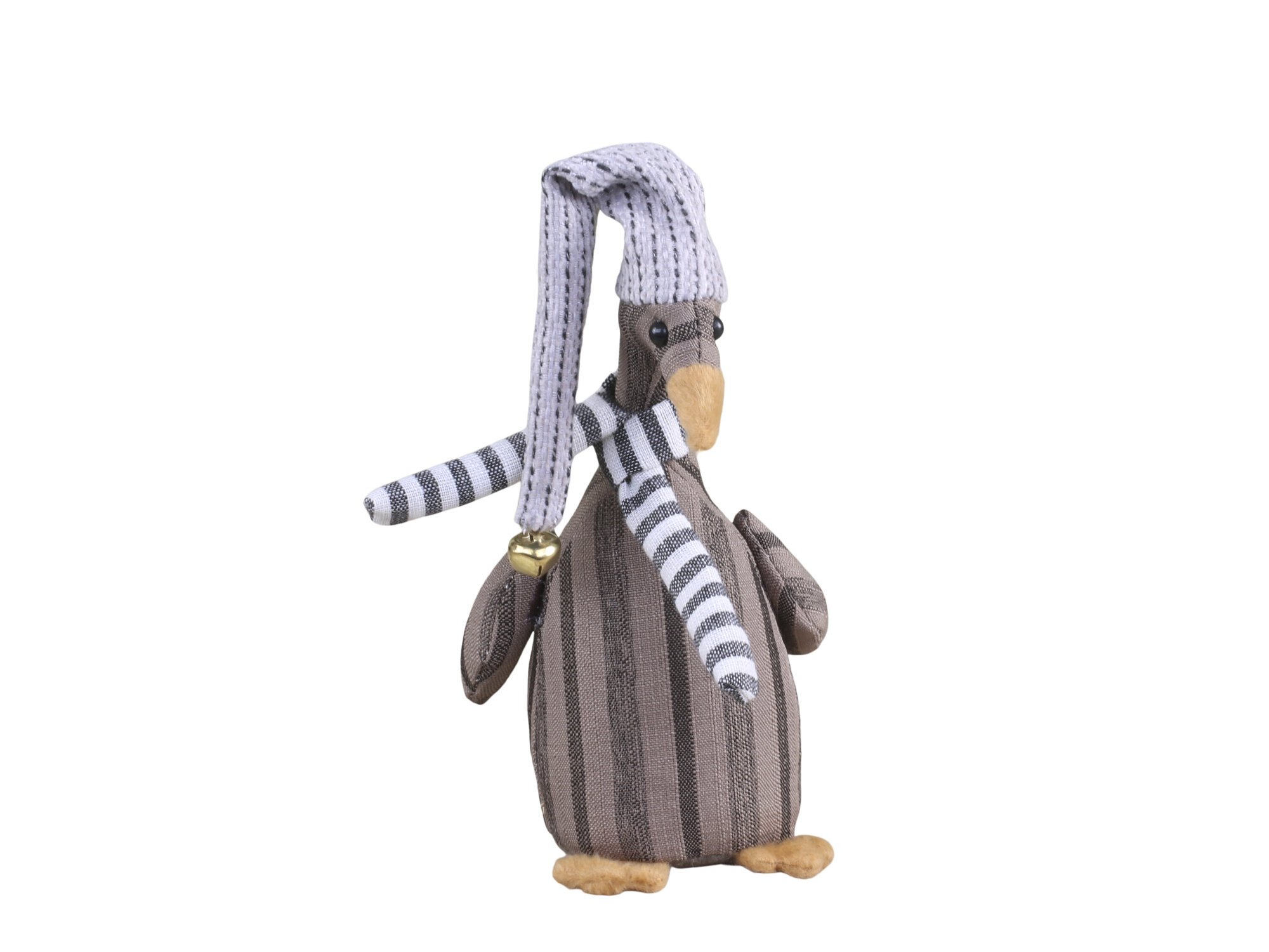 Figur Gustav Gans braun, mokka H15/L8/B5 cm