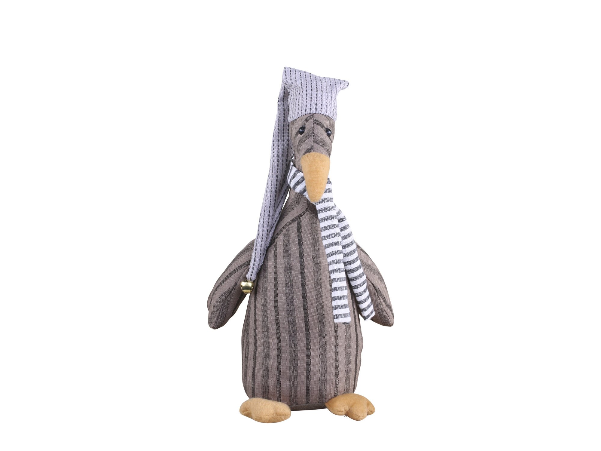 Figur Gustav Gans braun, mokka H29/L15/B14 cm