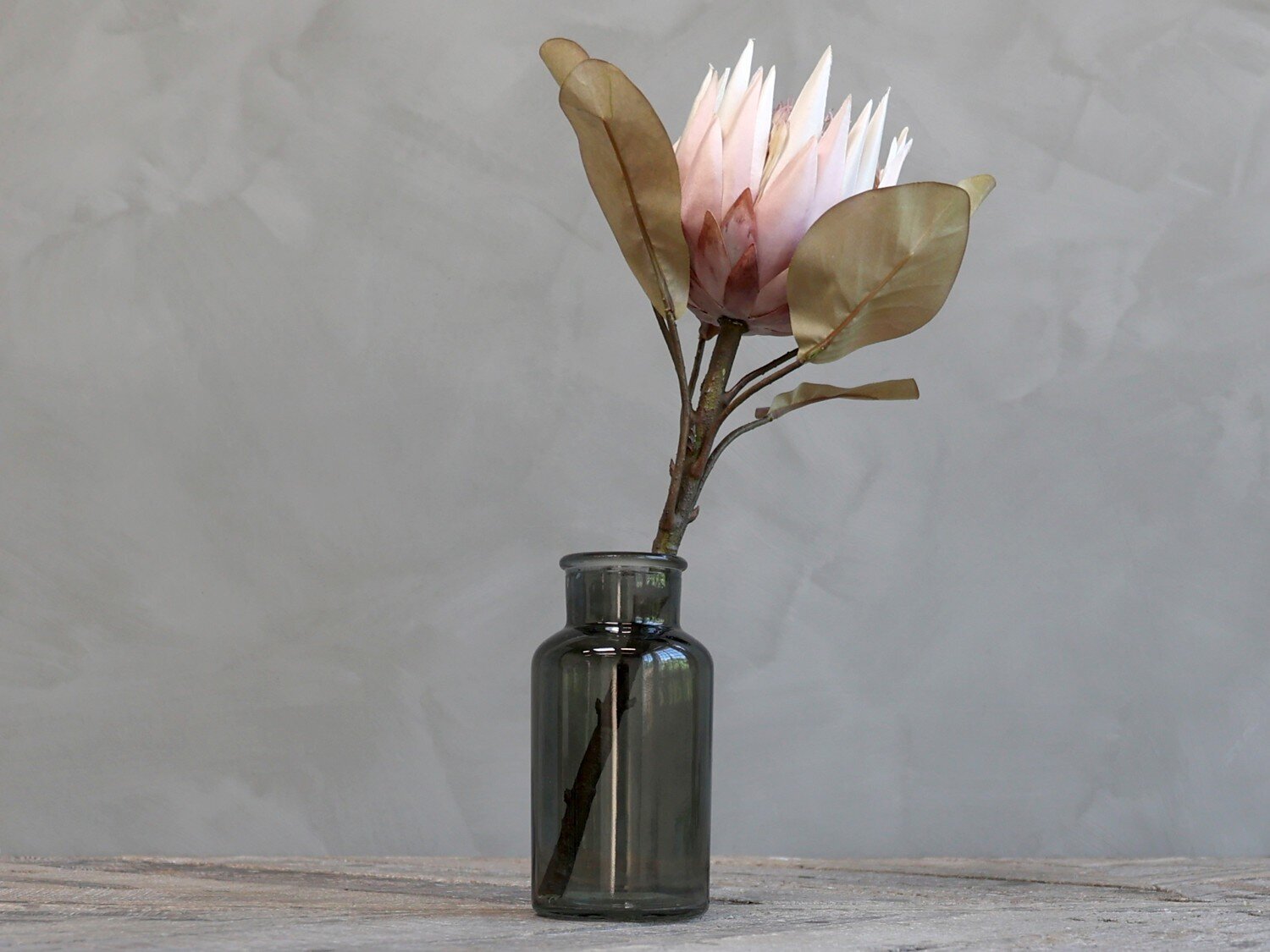 Fleur Kunstblume Protea, altrosa 