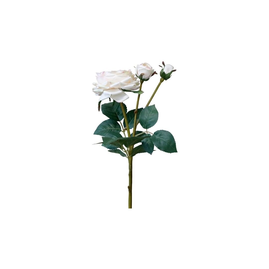 Fleur Rose Kunstblume, creme 