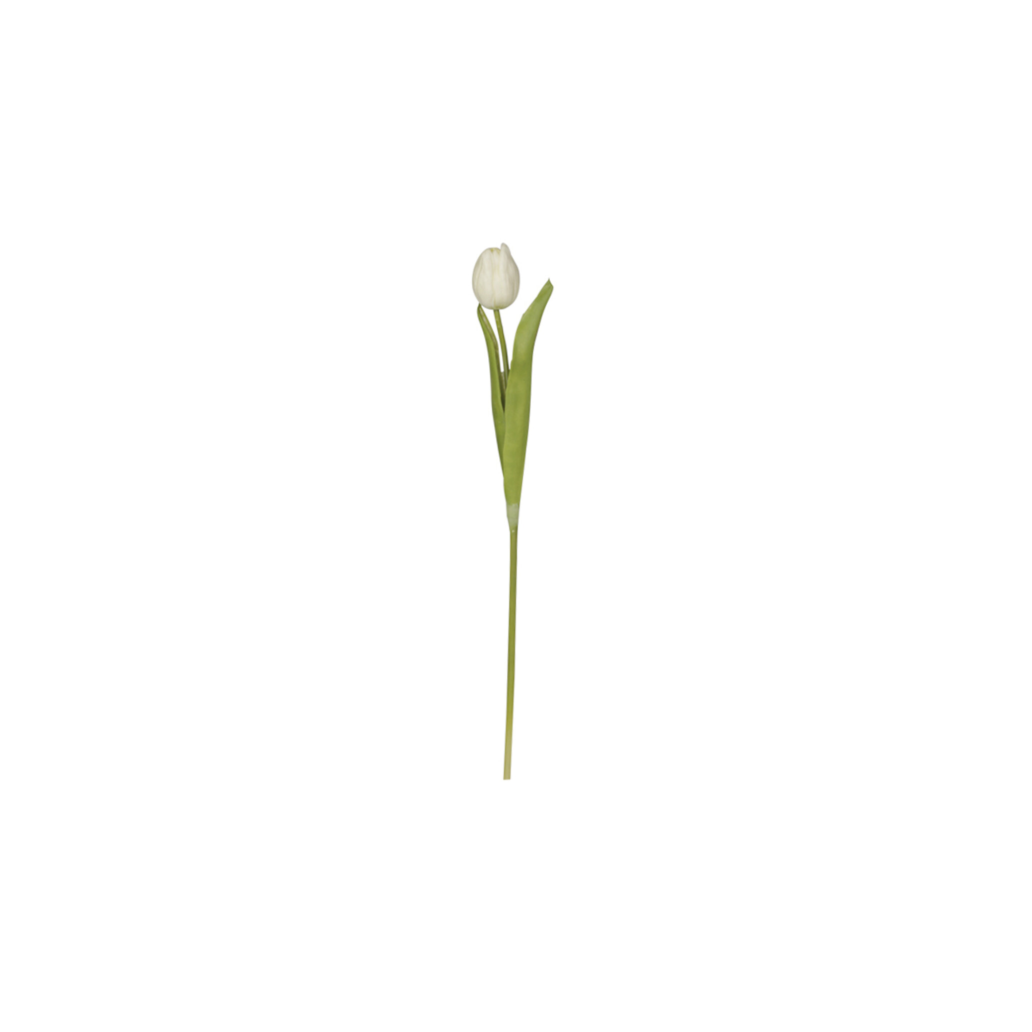 Chic Antique Fleur Tulpe, Kunstblume, weiss 