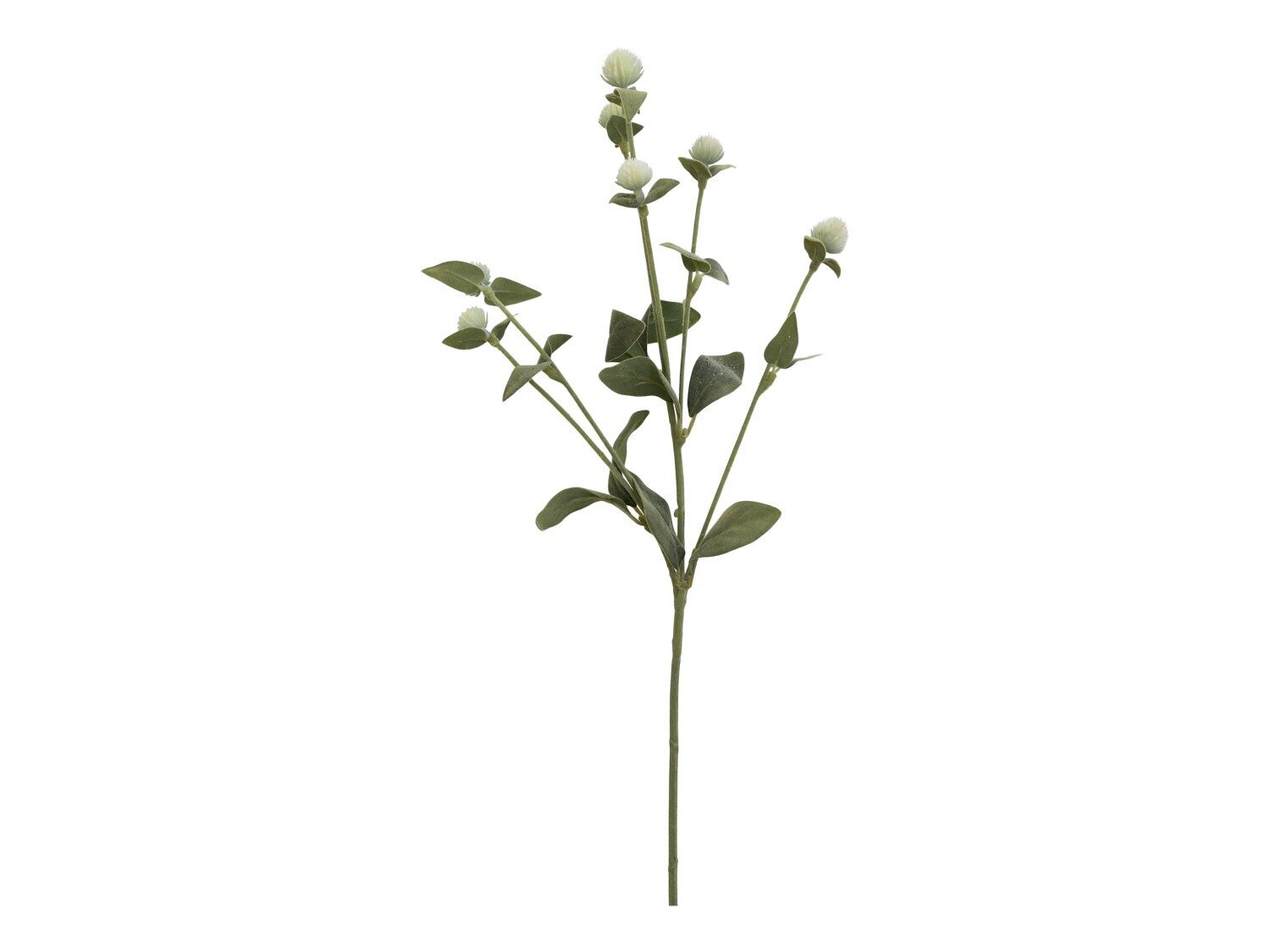 Fleur Wildblume Dekozweig, weiß 