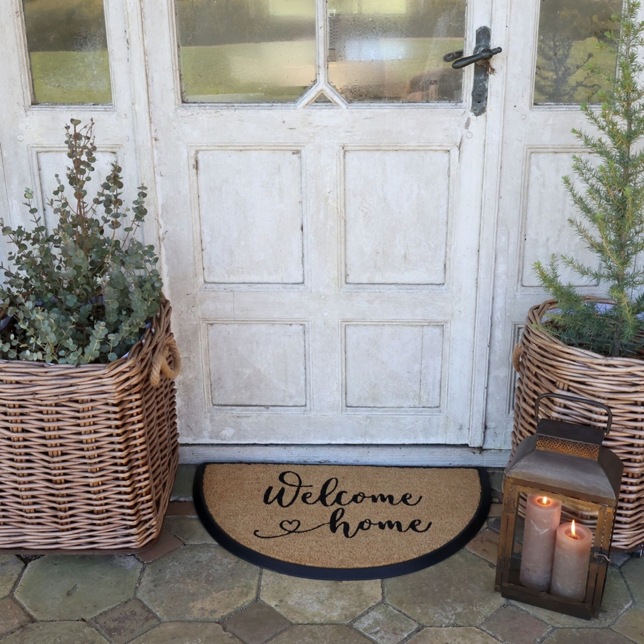 Fußmatte Welcome Home, natur 