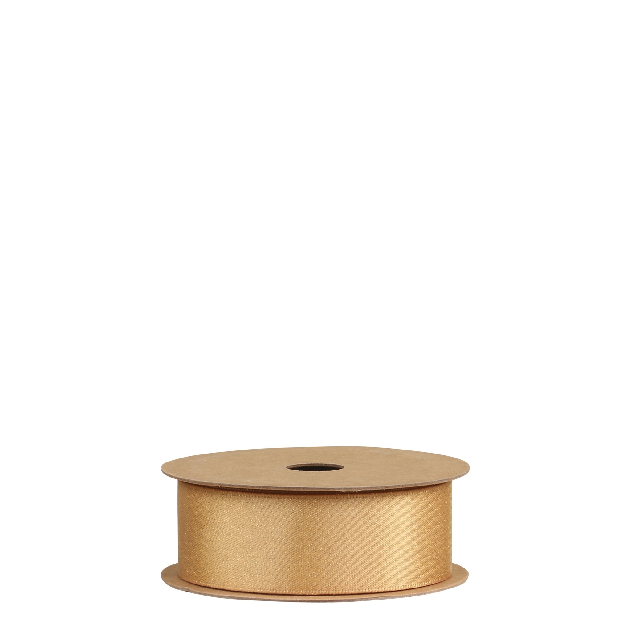Geschenkband mit Glitzer, caramel 