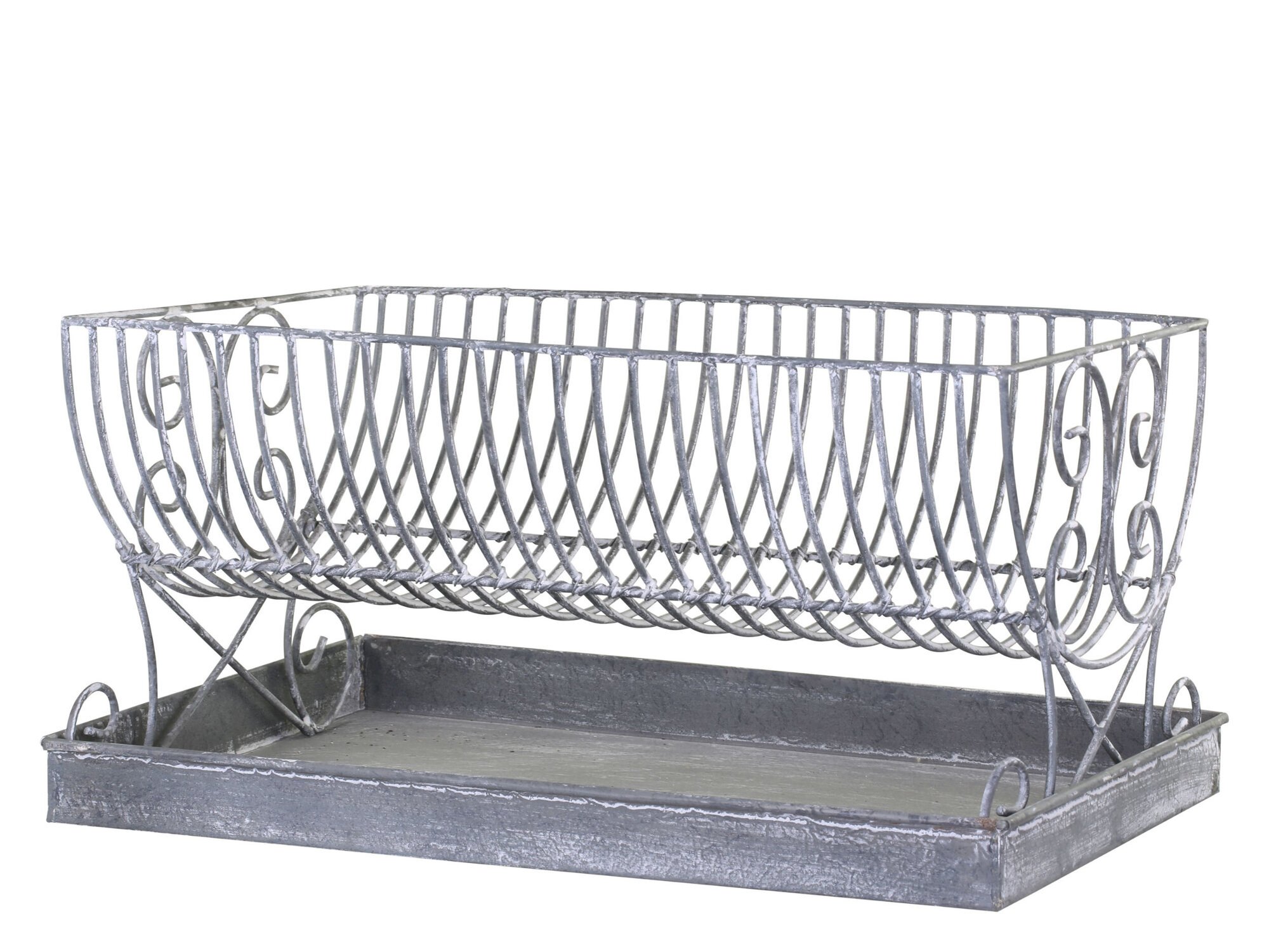 Geschirr Abtropfgestell mit Tablett | Chic Antique