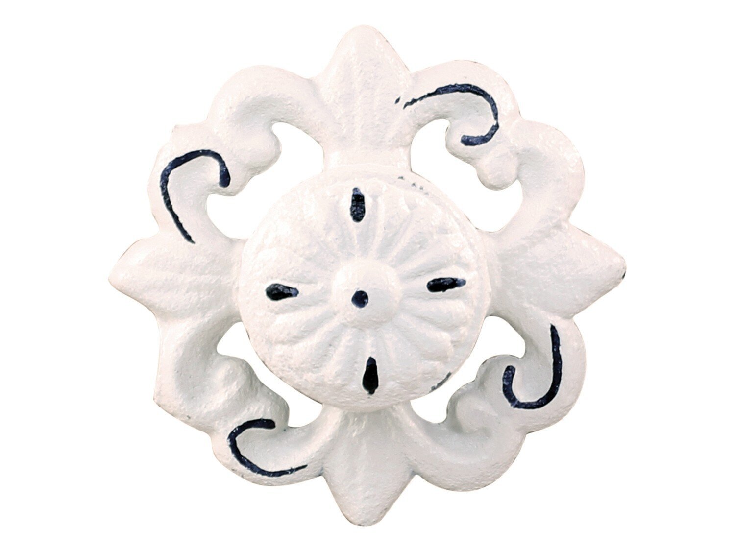 Griff Ornament, antik creme 