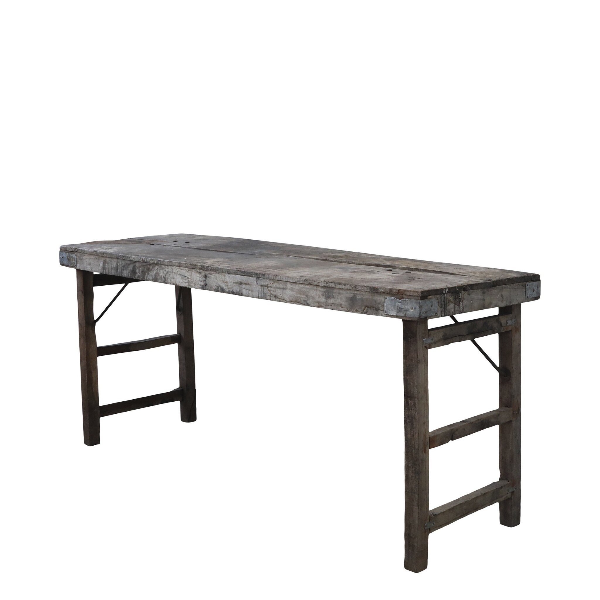 Grimaud alter Holztisch, natur 150 x 50 x 67 cm