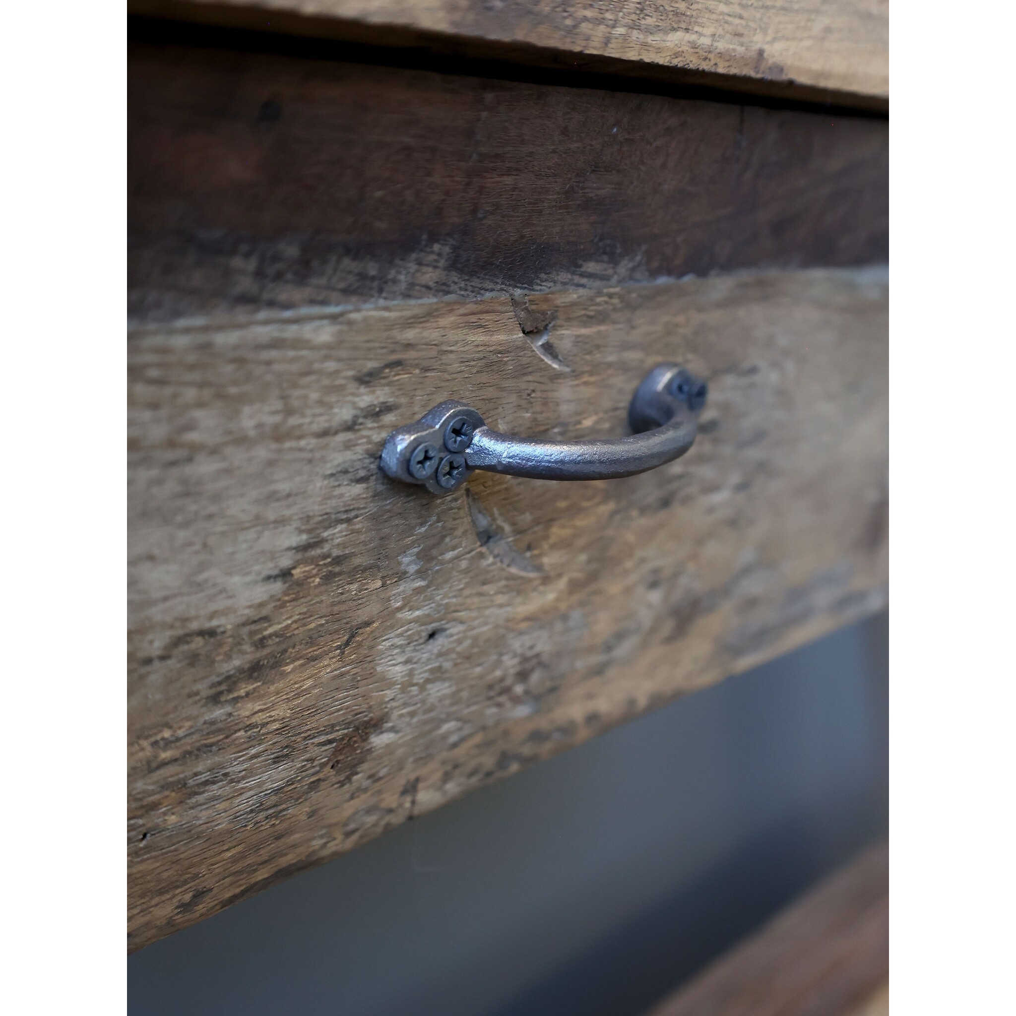 Grimaud Holz Tisch mit Schublade, natur 