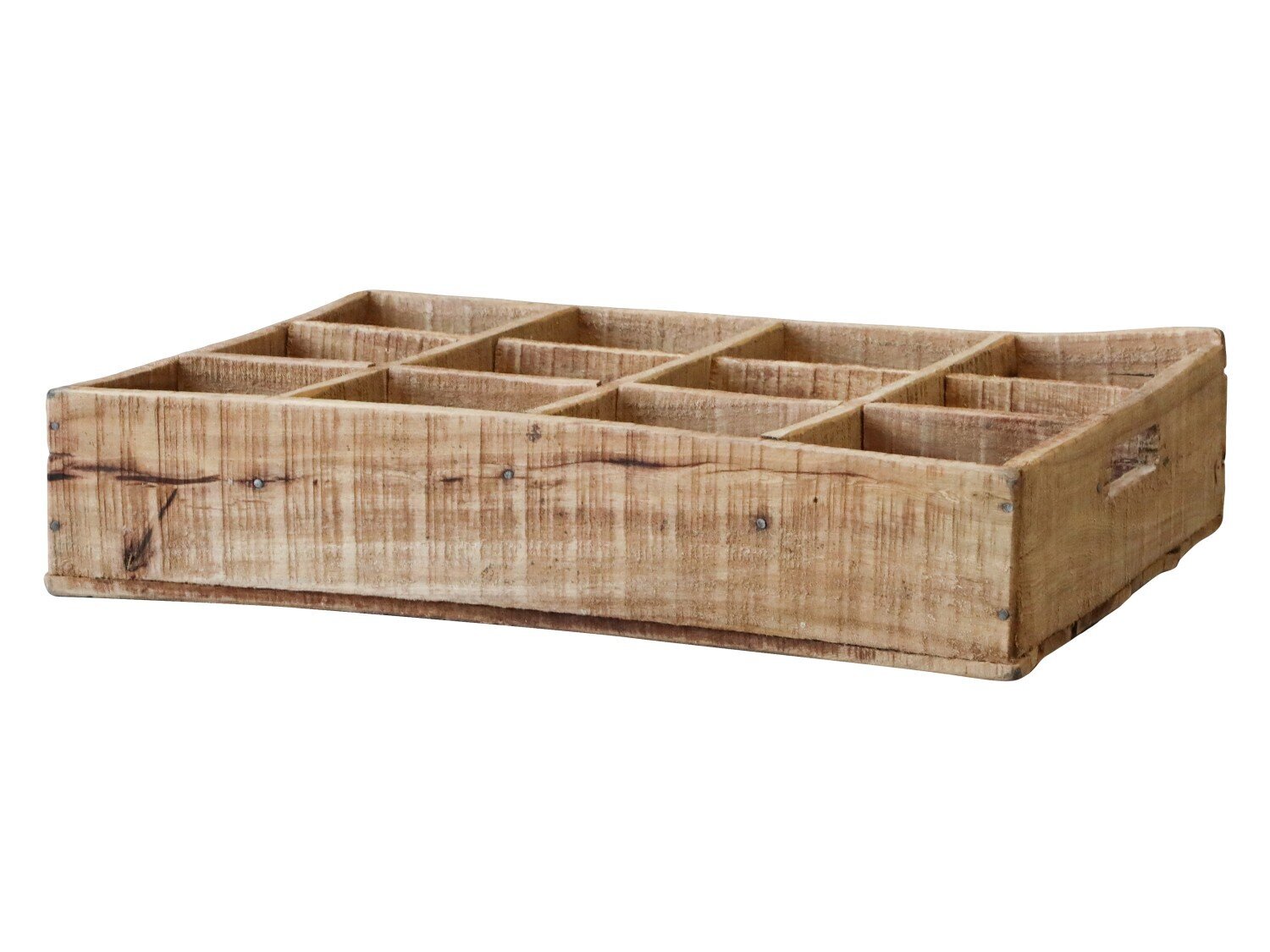 Grimaud Tablett mit 12 Fächern, natur 