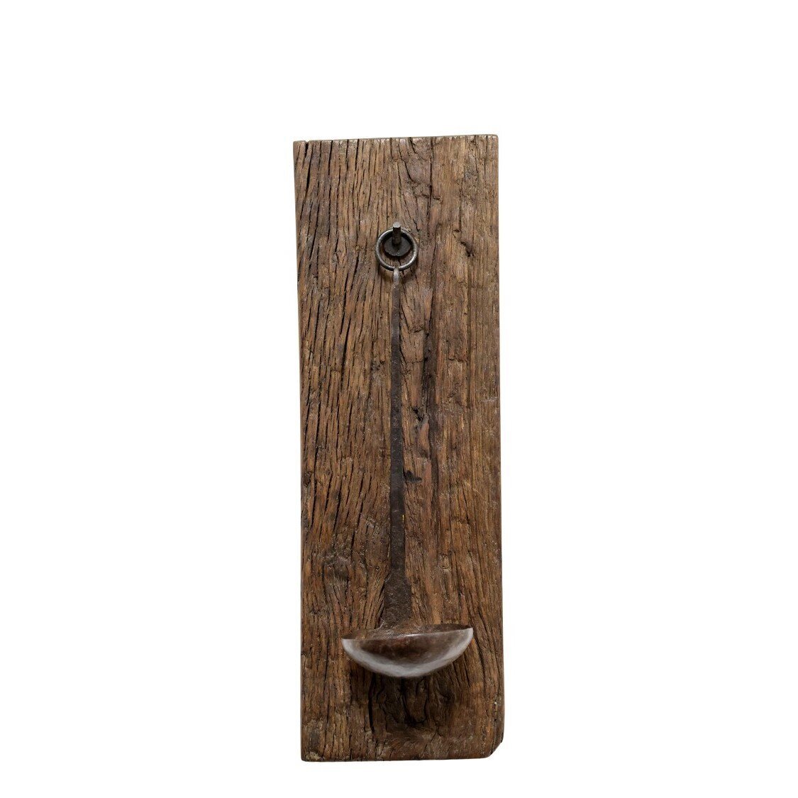 Grimaud Wandkerzenhalter aus Holz, natur 46 x 15 cm