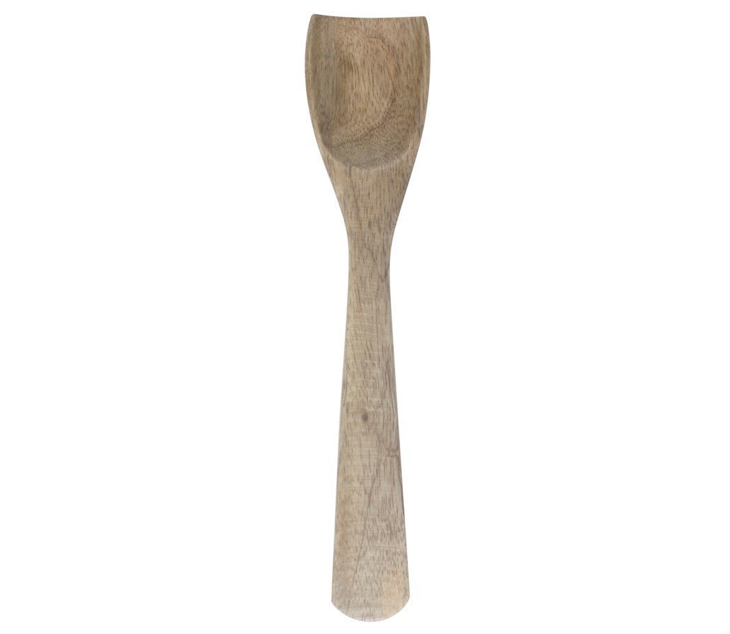 Chic Antique Holzlöffel mit gerader Kante aus Mangoholz, natur L25 cm