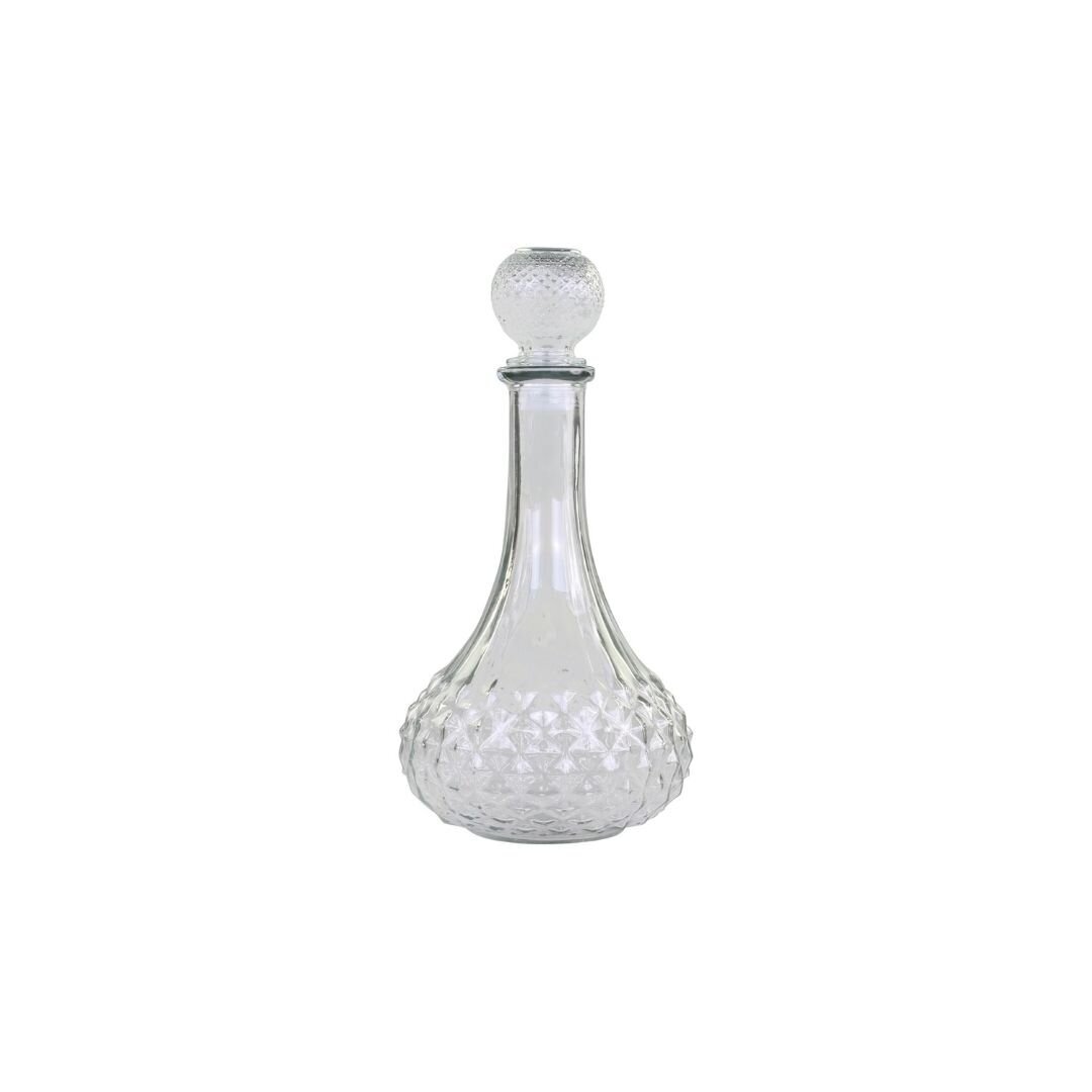 Karaffe mit Diamantenmuster, klar 