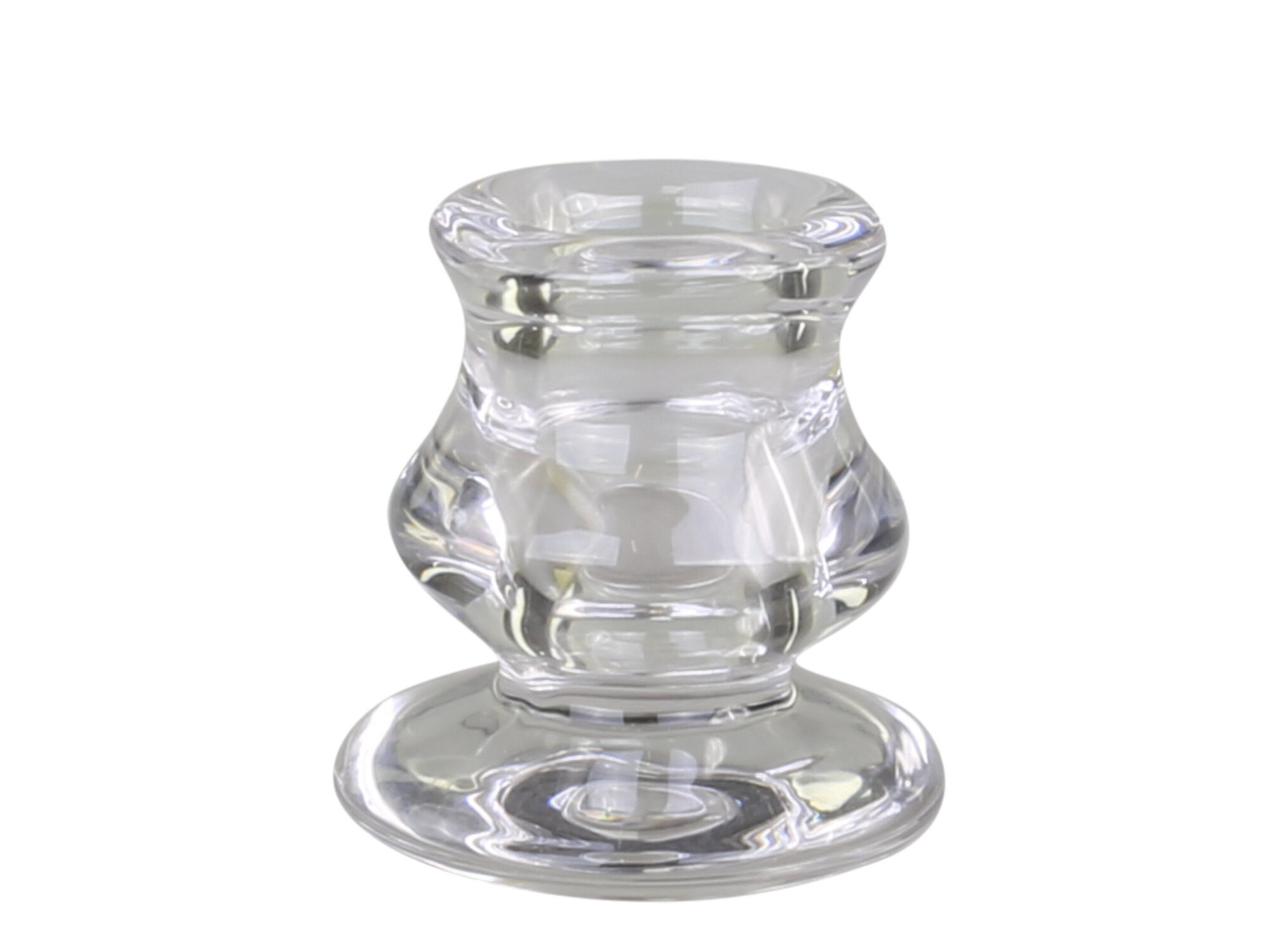Kerzenständer aus Glas Standard, klar 