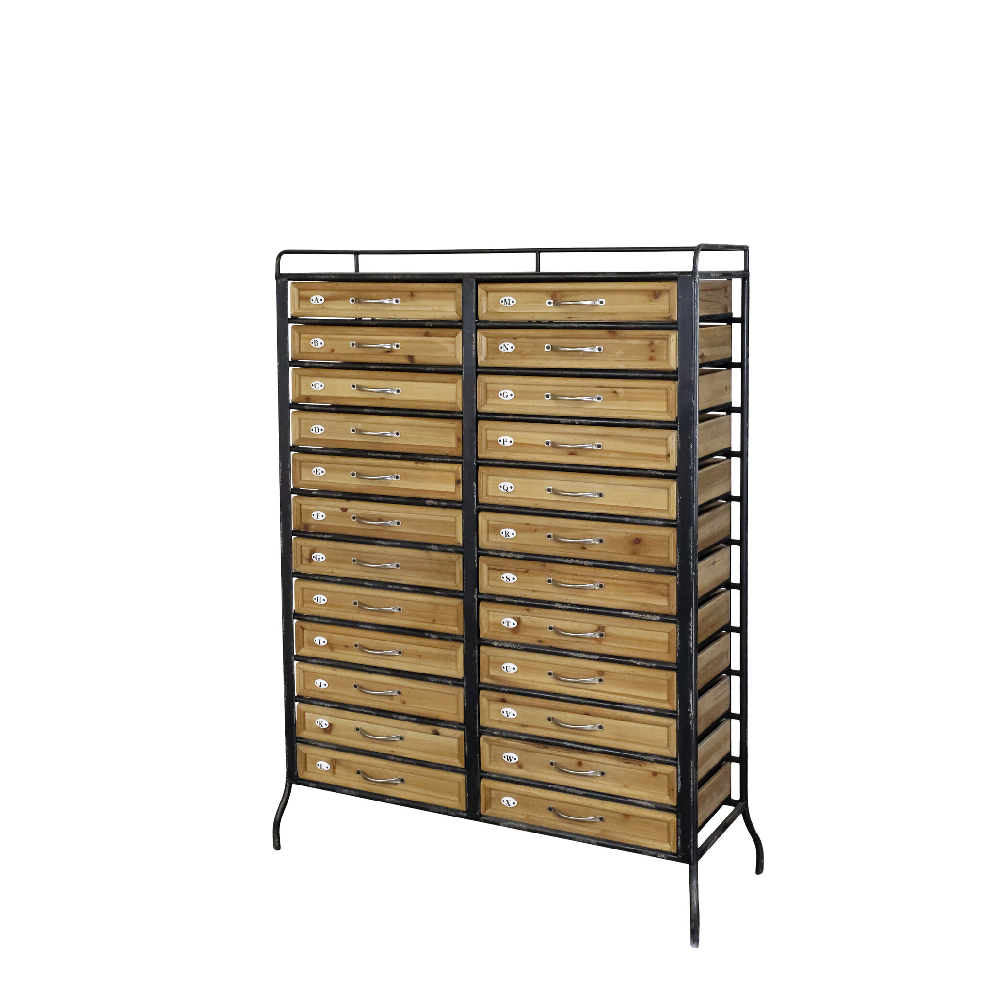 Chic Antique Kommode mit Schublade, natur 
