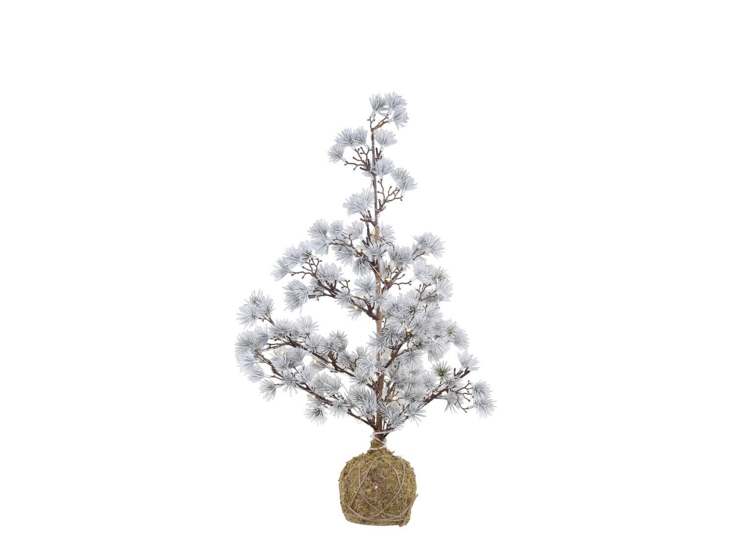 Künstlicher Tannenbaum Zedern mit LED, grün Höhe 63 cm
