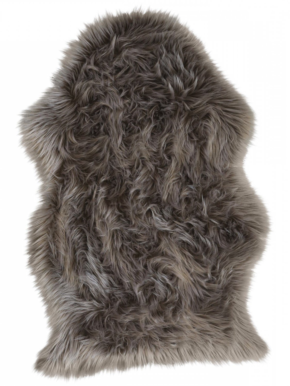 Chic Antique Kunstfell Teppich, mokka 