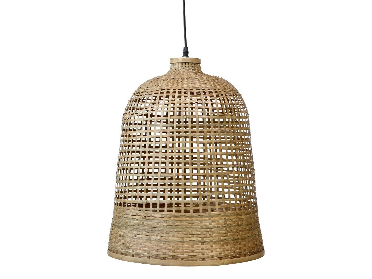 Lampe geflochtenes Bambus, natur 