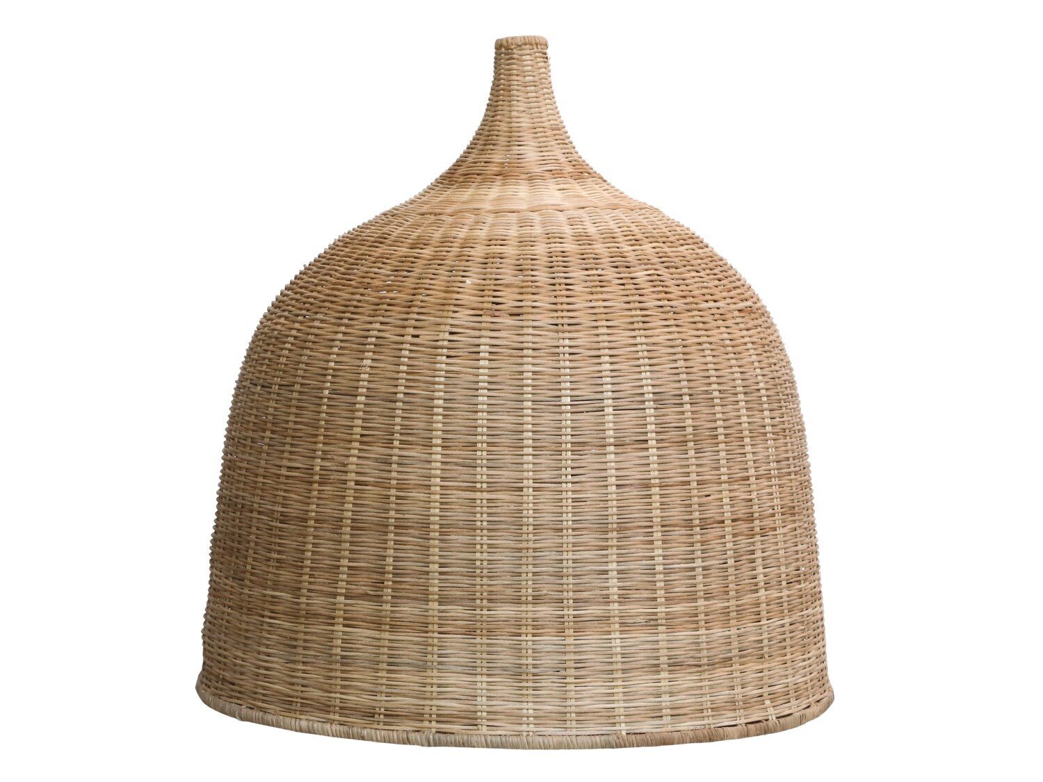 Hängelampe aus Rattan mit Kabel, natur H60 x Ø60 cm