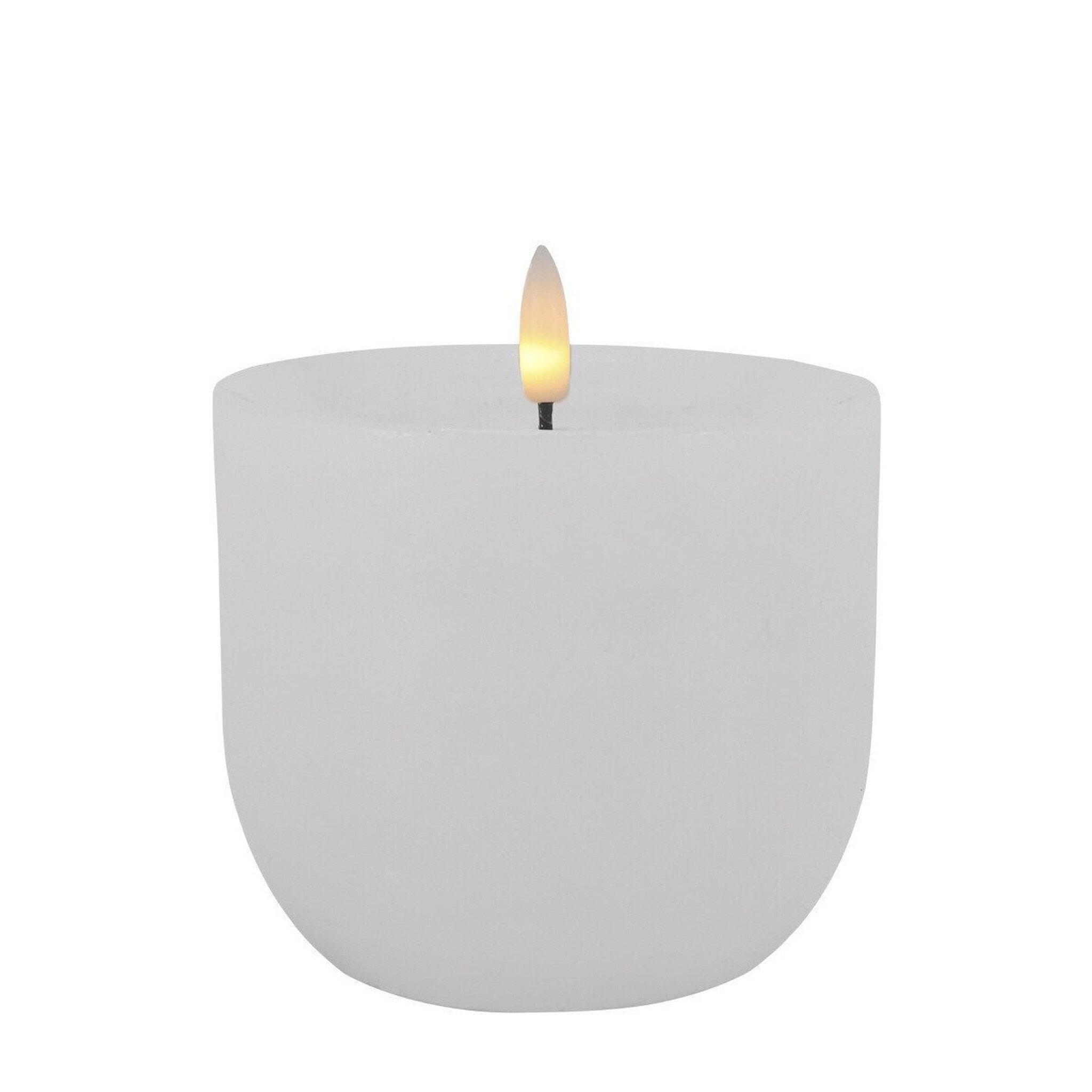 Chic Antique LED-Stumpenkerze Cenon rustikal
