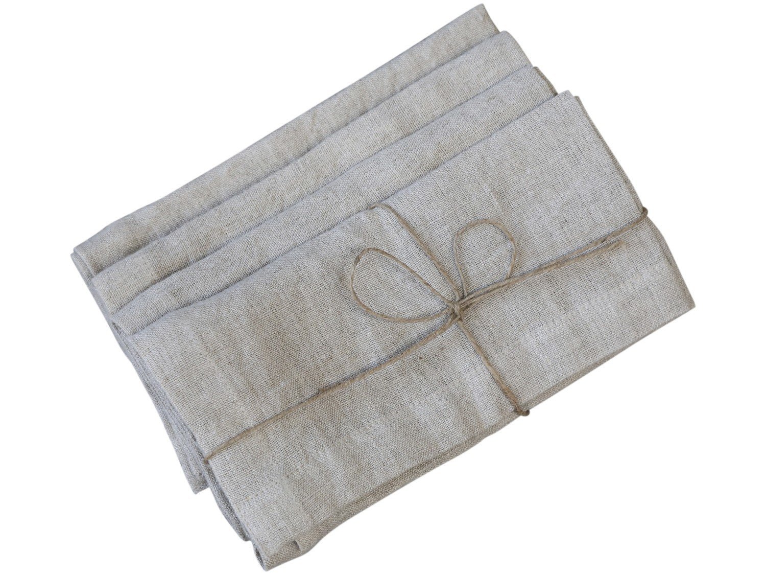 Leinen Serviette 4er Set, leinen 