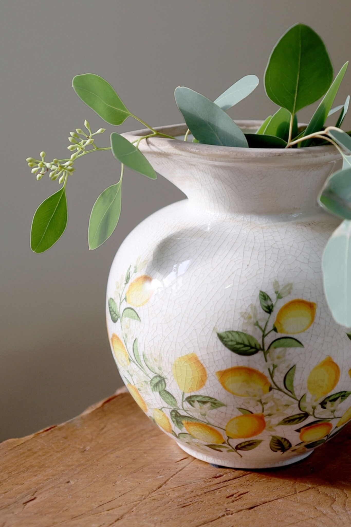 Chic Antique Limone Blossom Kanne, creme 