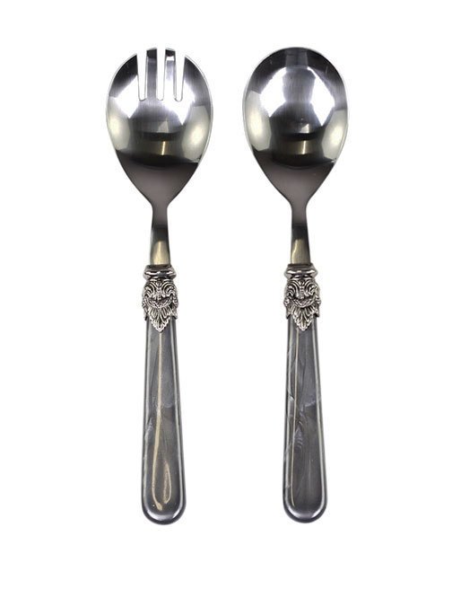 Chic Antique Linas Salat Besteck, grau 