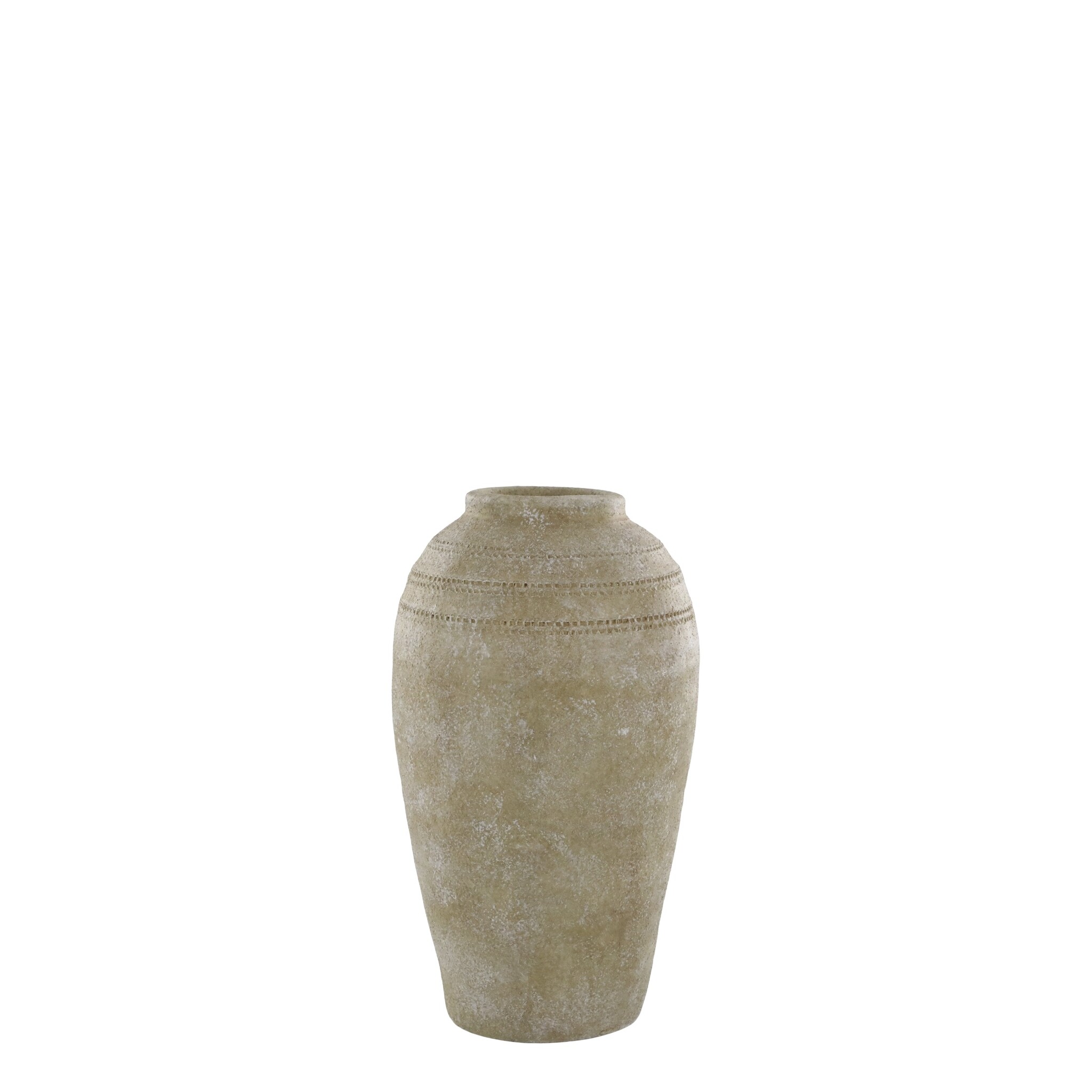 Lourdes großer Terrakotta Krug, Topf, natur Höhe 43, Ø 26 cm