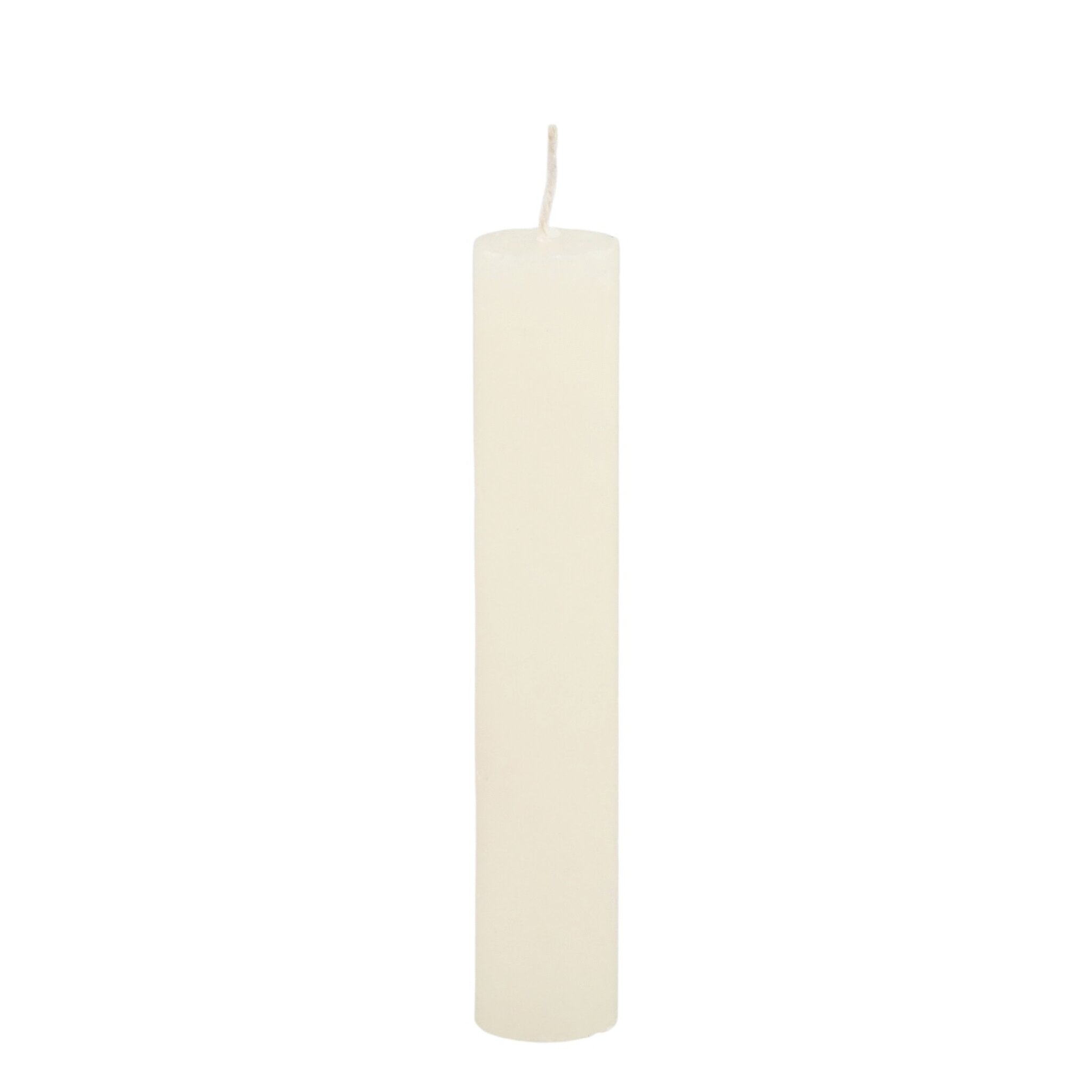 Chic Antique Macon Mini rustikale Stabkerze 11 cm | Ø 2,2 cm, creme 