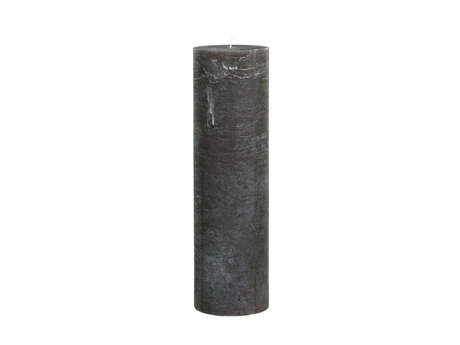 Macon rustikale Stumpenkerze, coffee H35/D10 cm