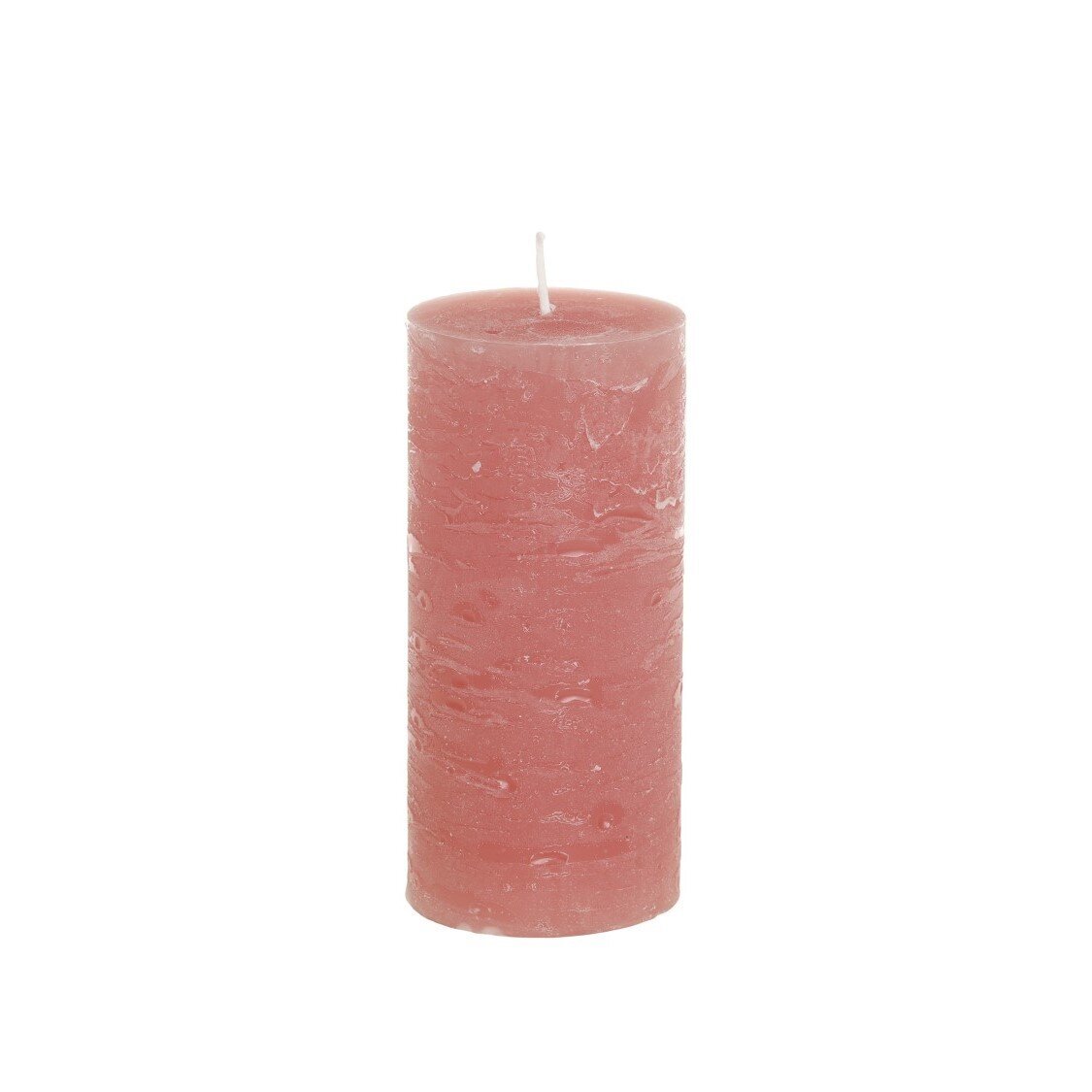 Macon rustikale Stumpenkerze, himbeere H15/D7 cm