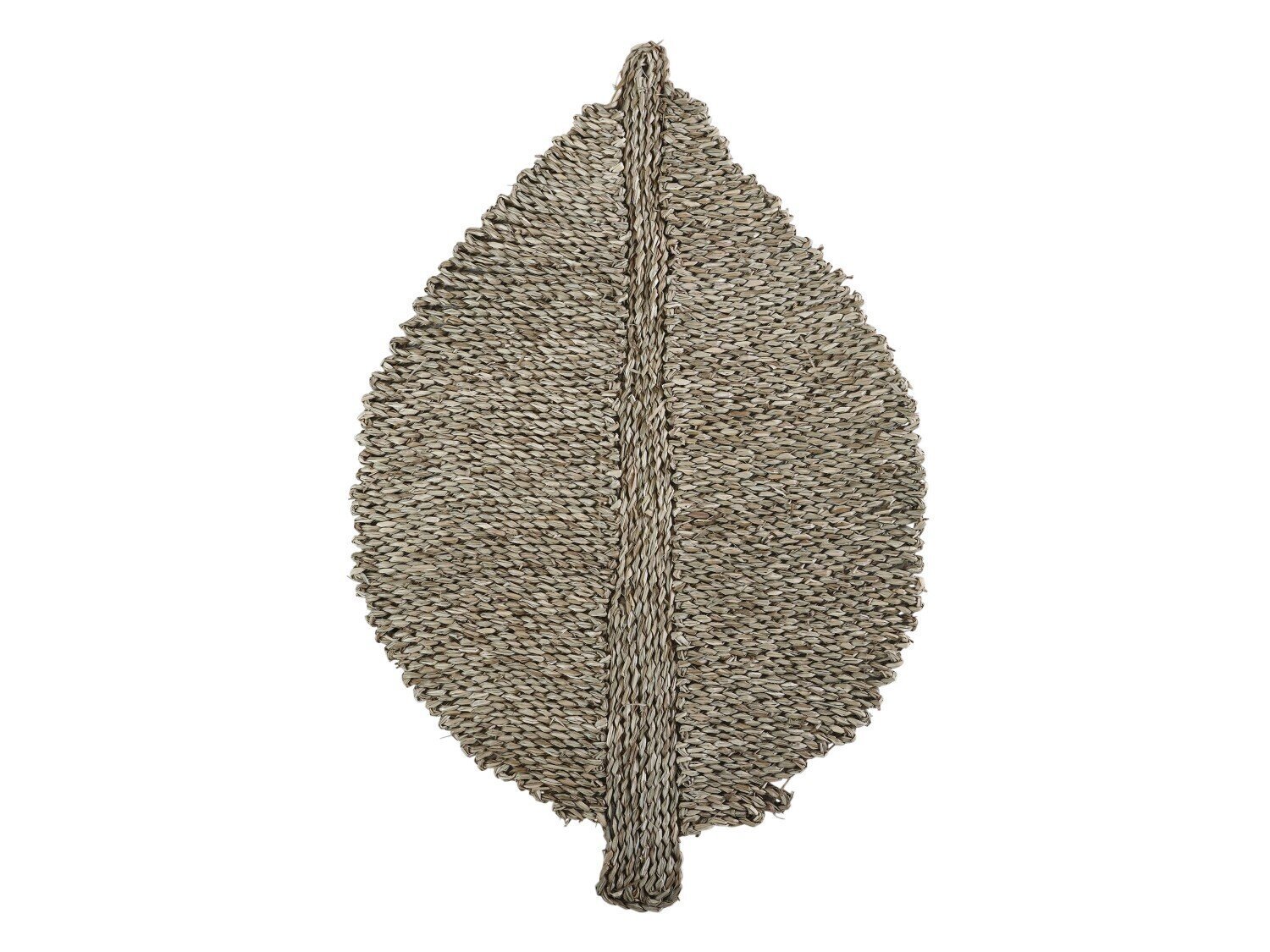 Bodenmatte aus Seegras Blatt, natur L75/B50 cm