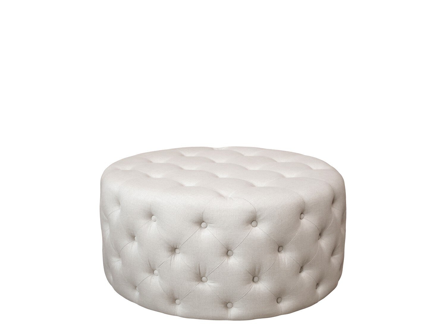 Pouf Malo aus Leinen, leinen 