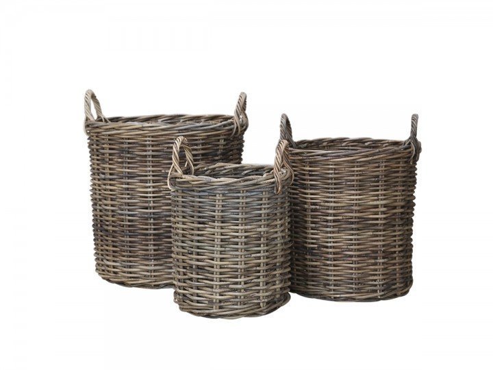 Chic Antique Provence Körbe im 3er Set, natur 