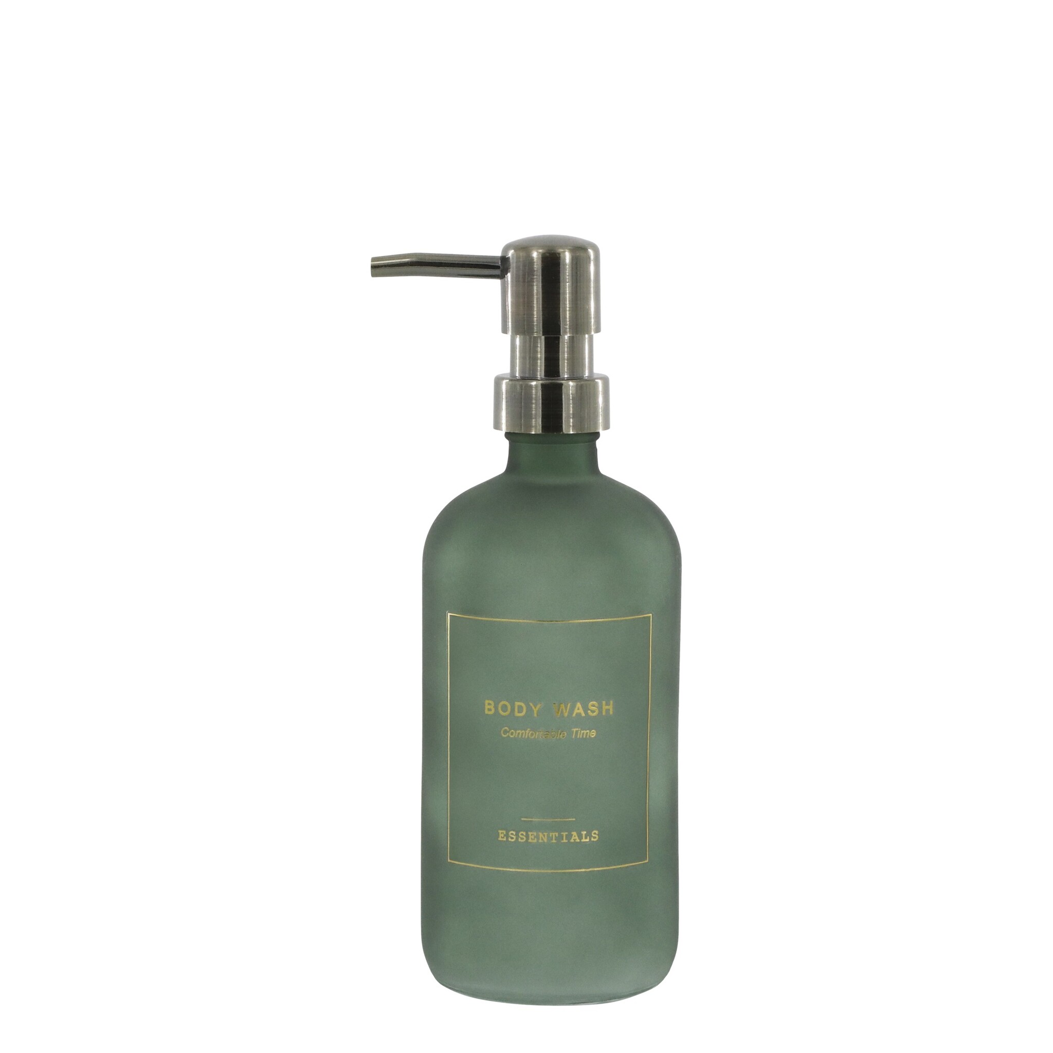 Pumpflasche Body Wash für Bad, Dusche, moss 
