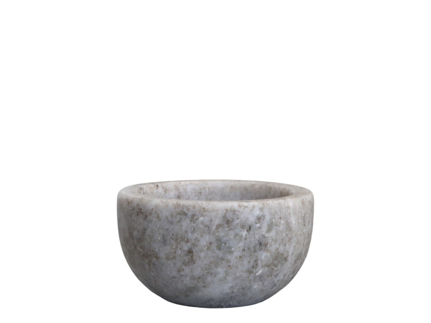 Schüssel Morlaix aus Marmor, grau H3 x Ø5,5 cm