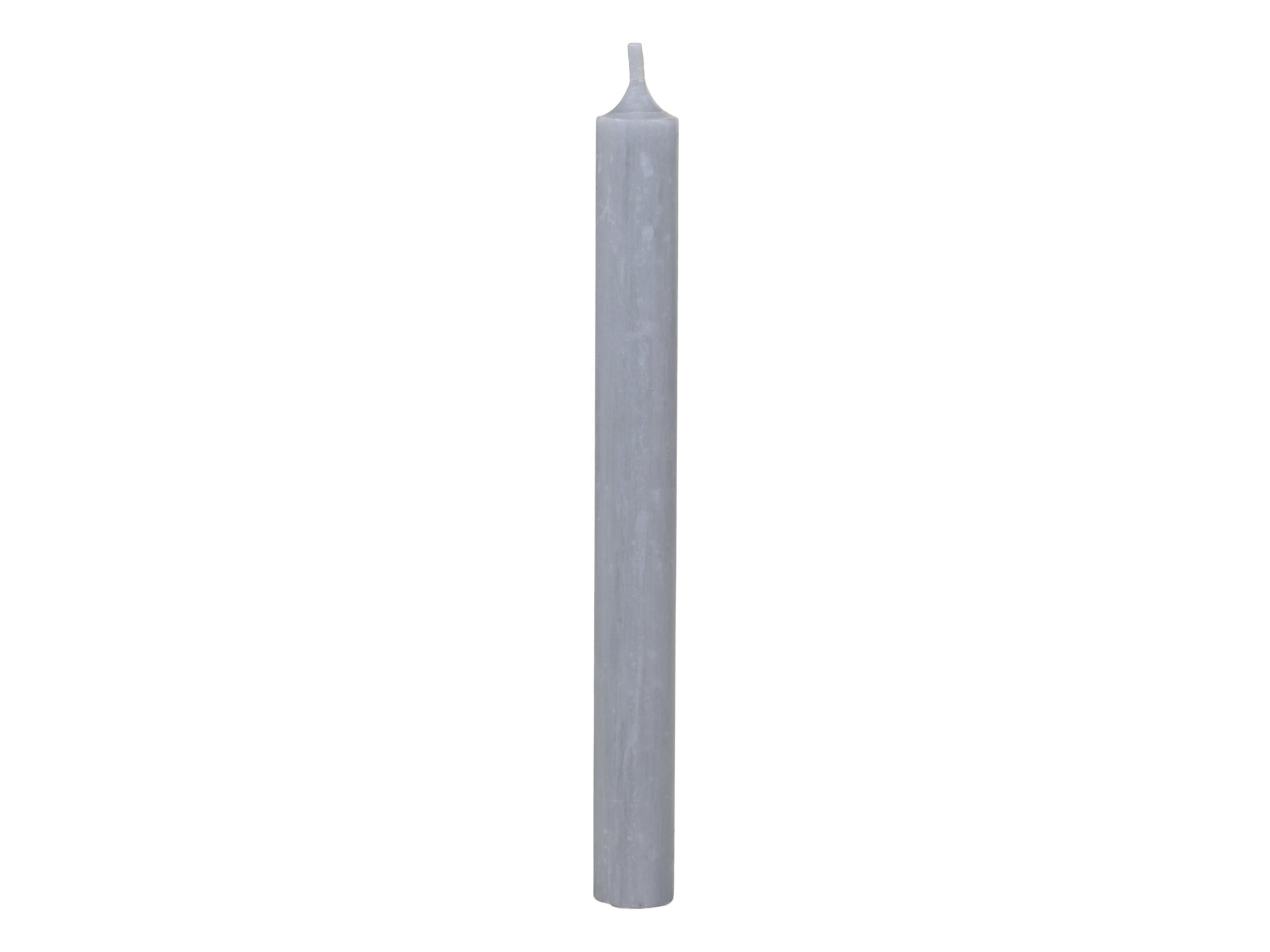 Stabkerze Dinnerkerze 18 cm, grau 