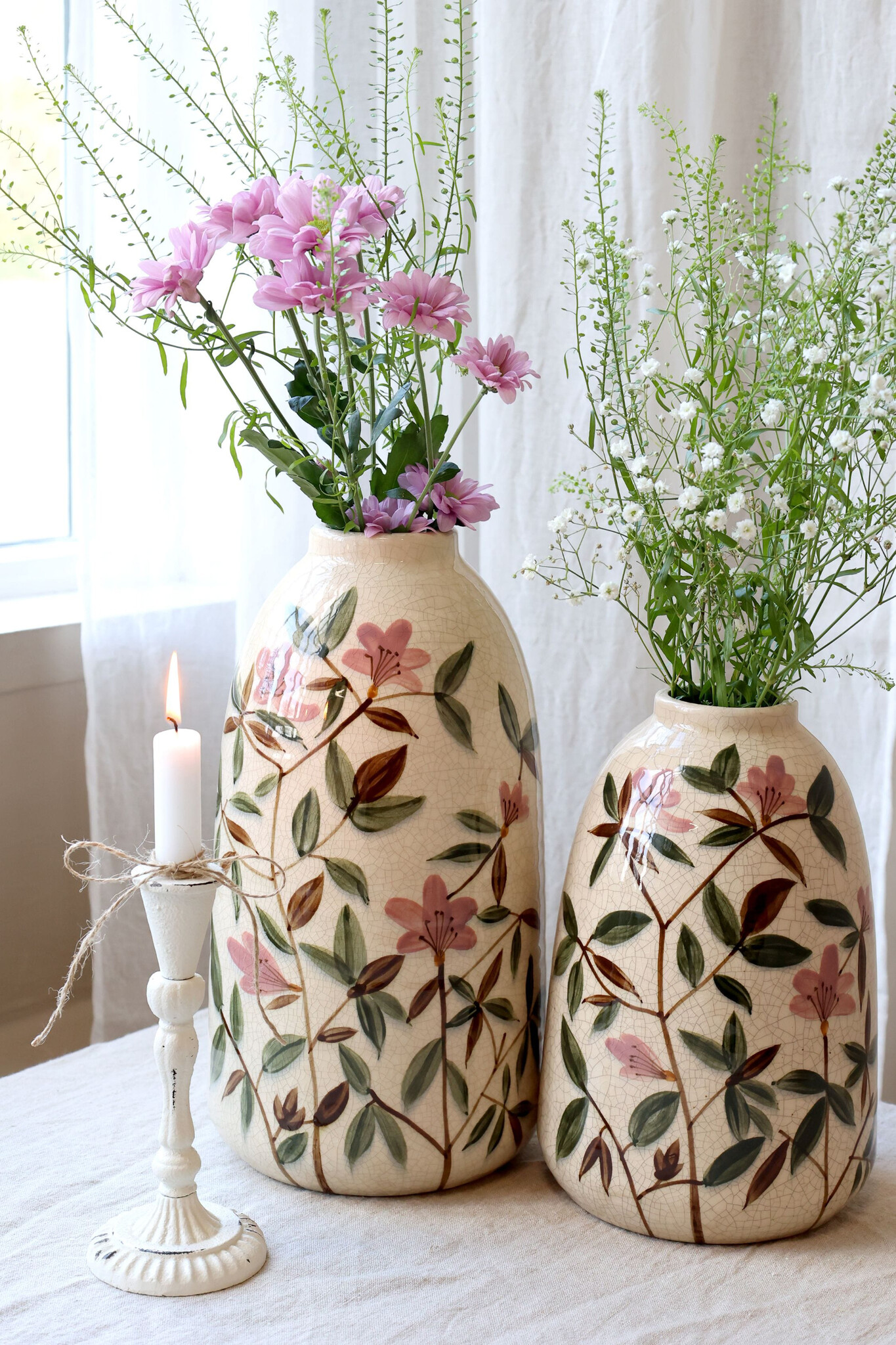 Chic Antique Steingut Vasen Bild 2