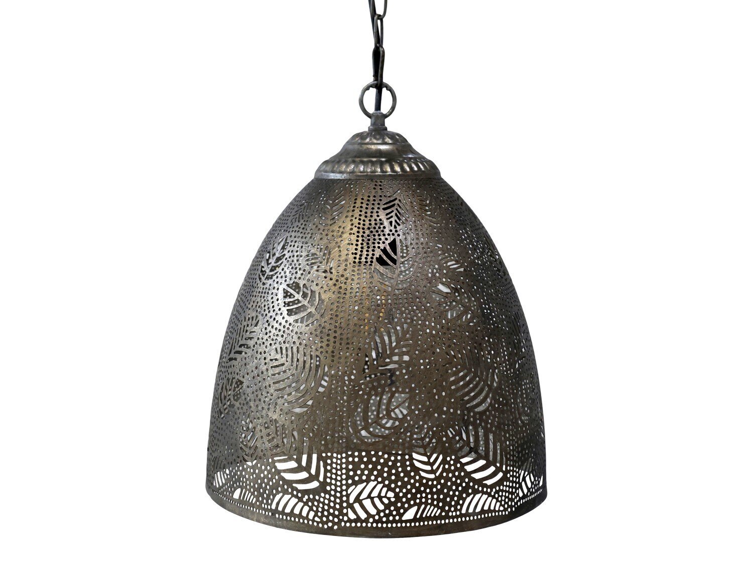 Vire Hänge-Lampe mit Muster, bronze 