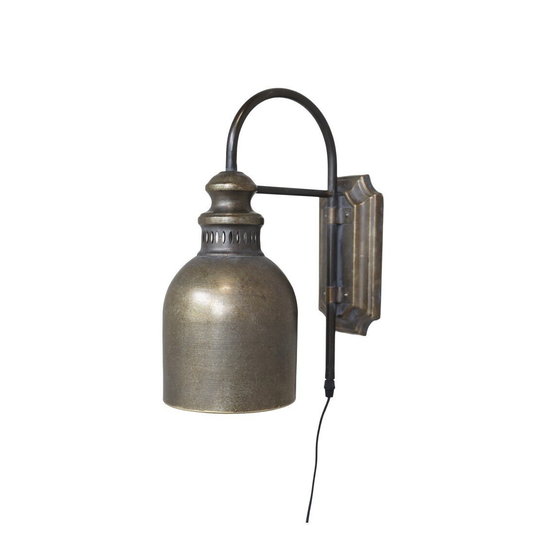 Wandlampe im antiken Stil, antique messing 
