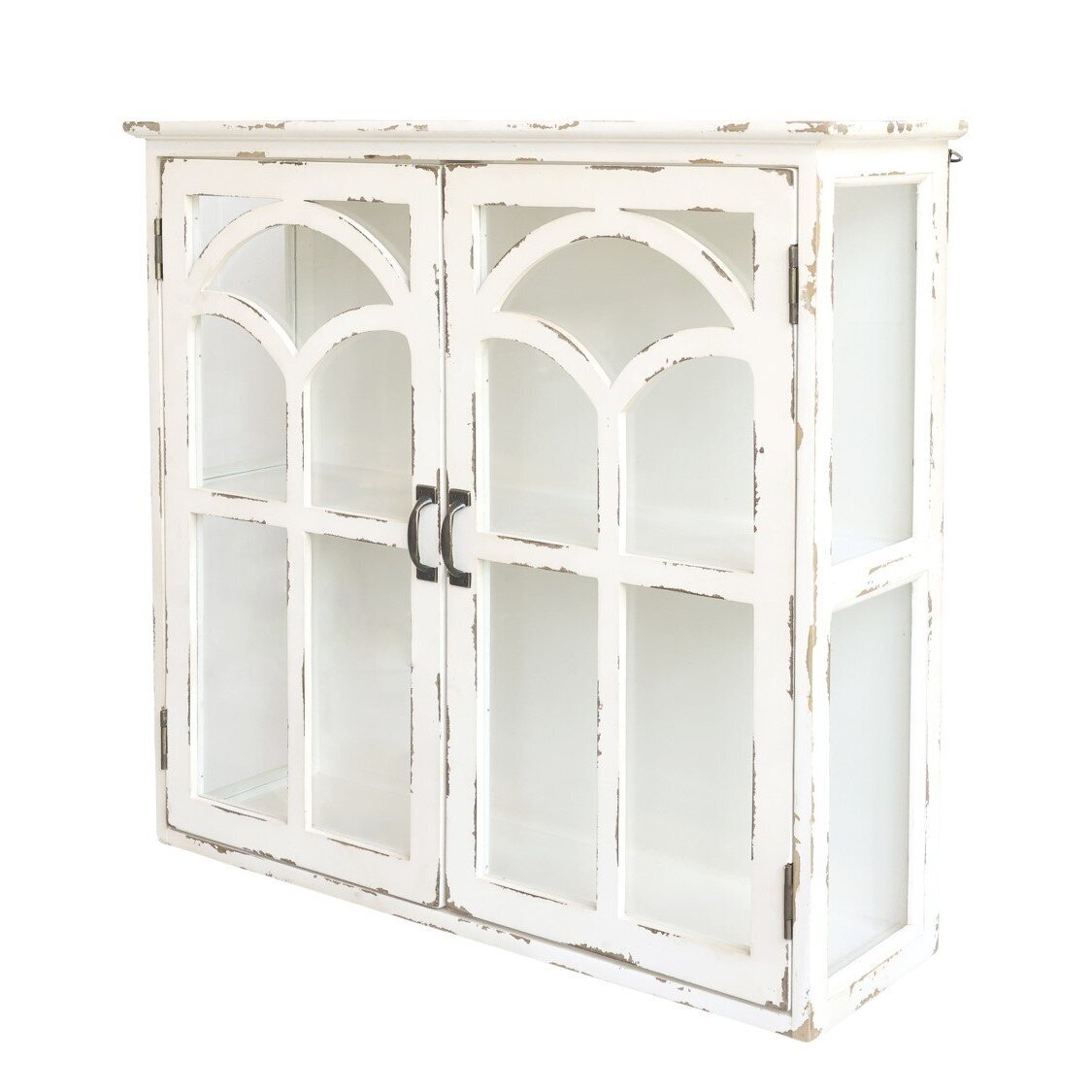 Wandschrank mit 2 Türen, antique creme 