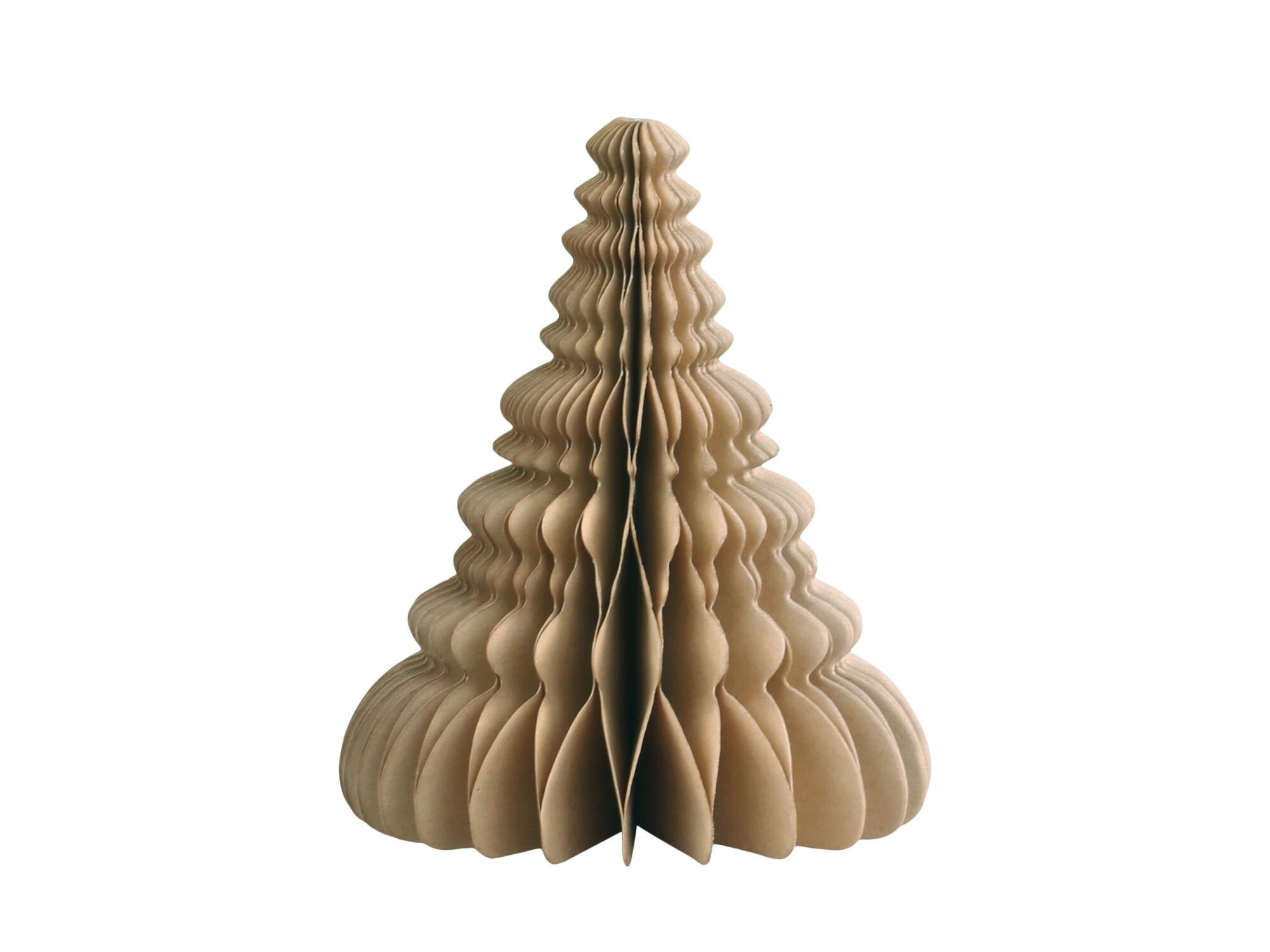 Weihnachtsbaumaufsteller aus Papier, amber 