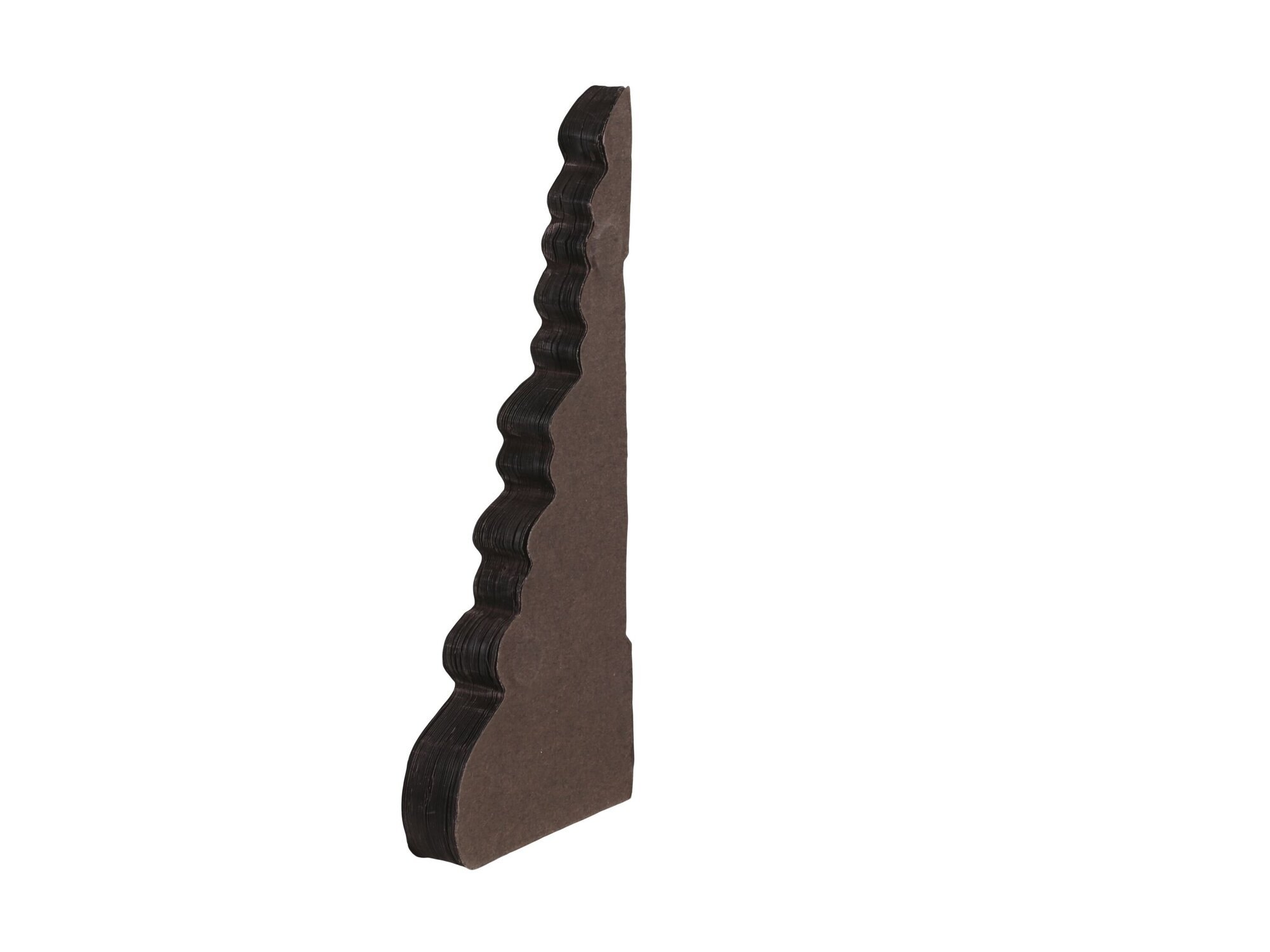 Weihnachtsbaumaufsteller aus Papier, chocolate 
