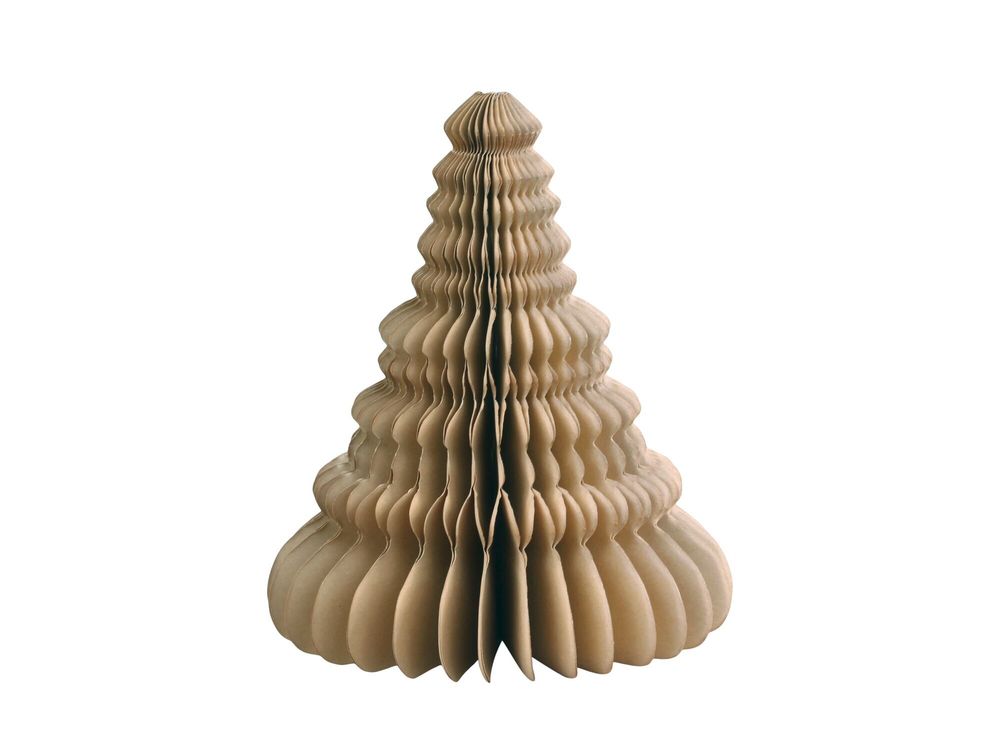 Weihnachtsbaumaufsteller aus Papier, amber 