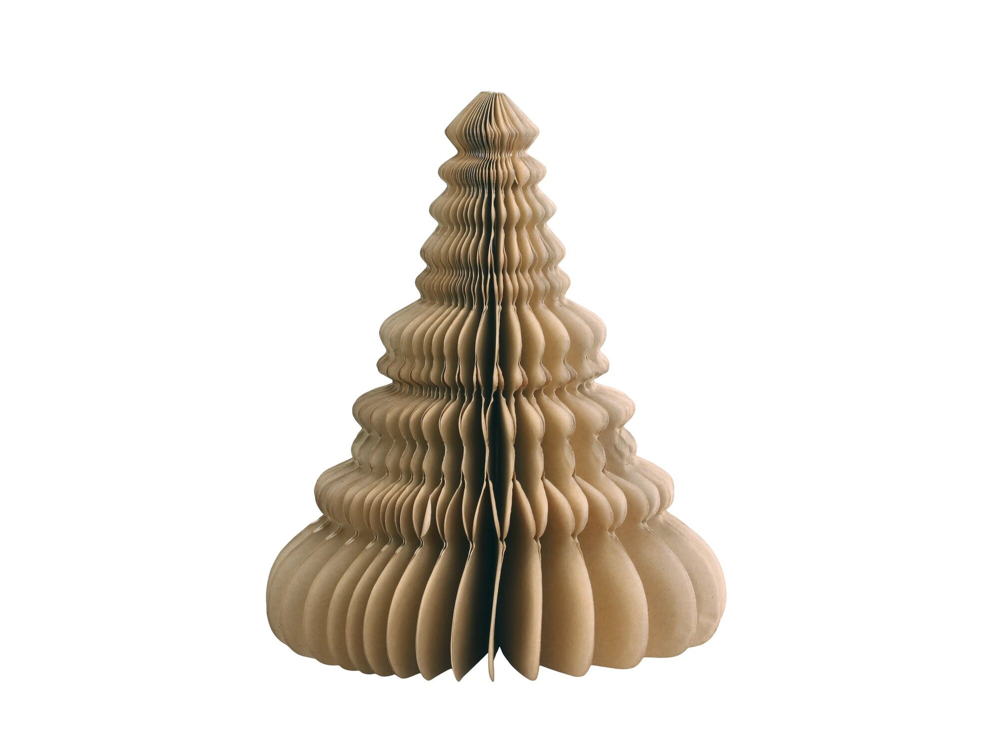 Weihnachtsbaumaufsteller aus Papier, amber 