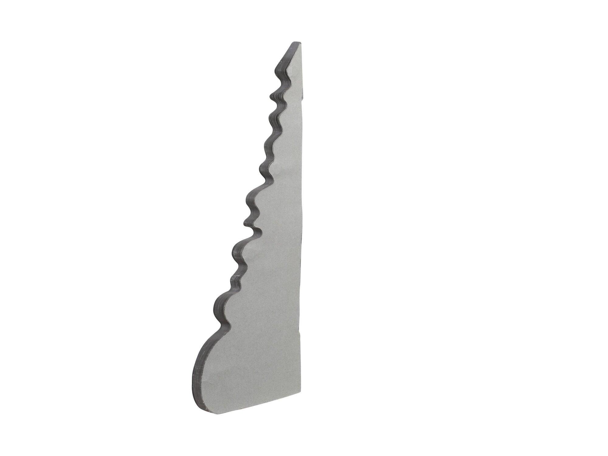 Weihnachtsbaumaufsteller aus Papier, french grey 