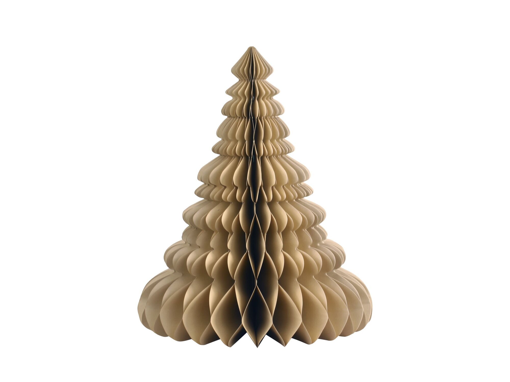 Weihnachtsbaumaufsteller aus Papier, amber 