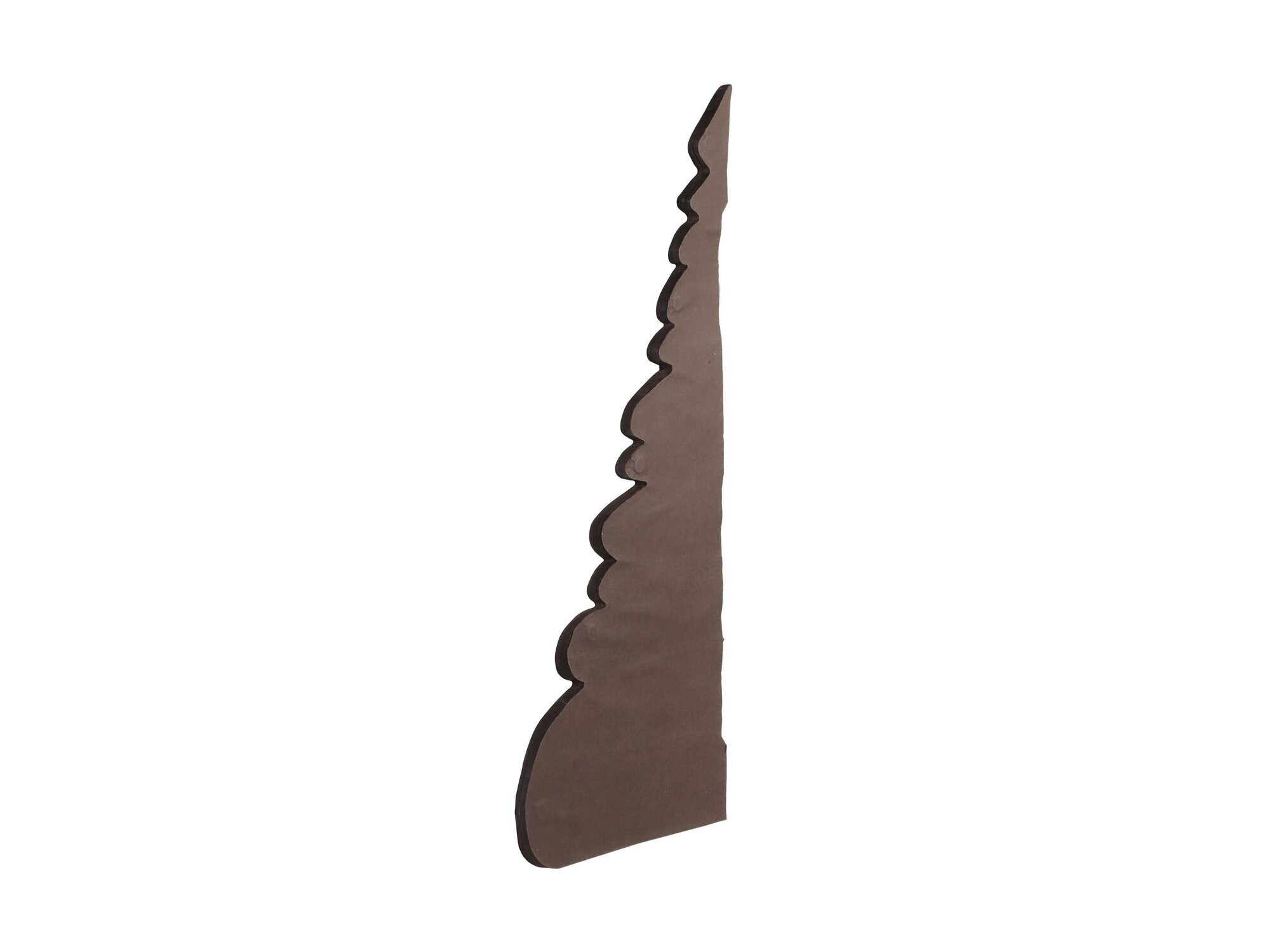 Weihnachtsbaumaufsteller aus Papier, chocolate 